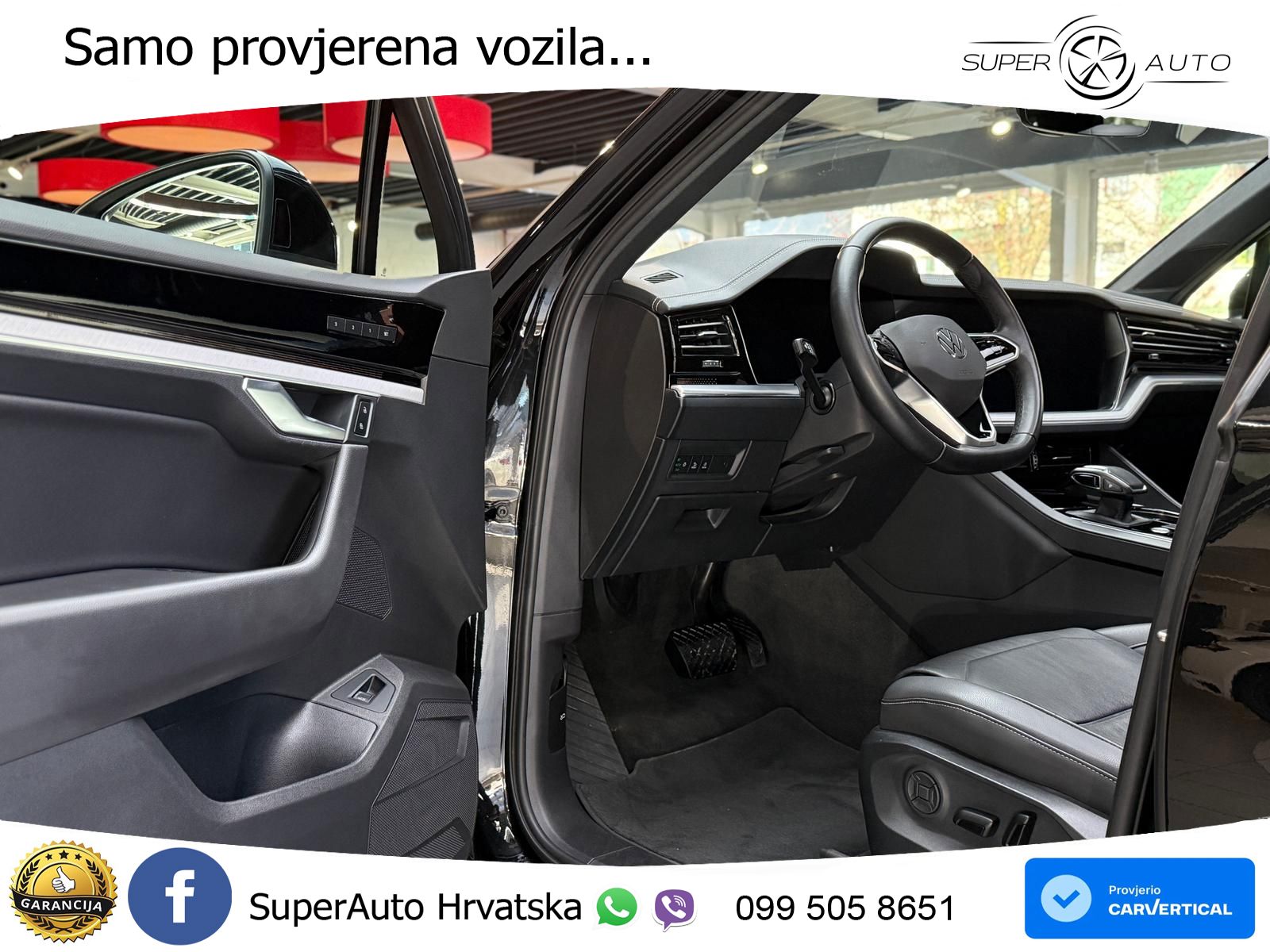 Volkswagen Touareg 3.0 V6 TDI (286 KS) 4MOTION Tiptronic ZRAČNI+ACC+GR SJED+KAM+PANO
