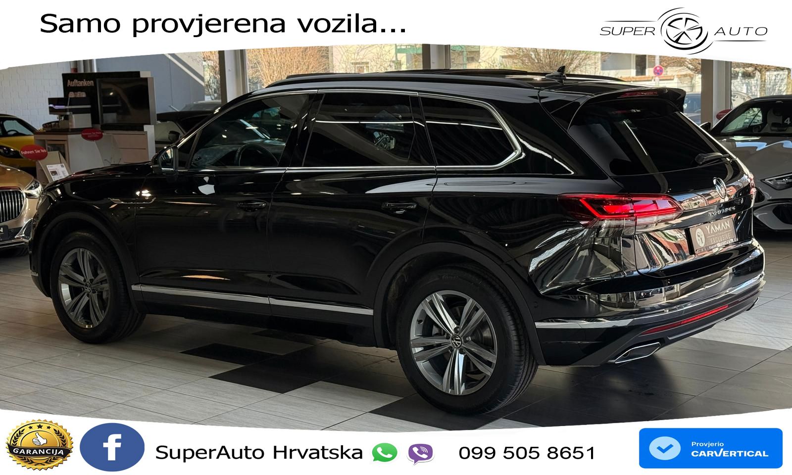 Volkswagen Touareg 3.0 V6 TDI (286 KS) 4MOTION Tiptronic ZRAČNI+ACC+GR SJED+KAM+PANO