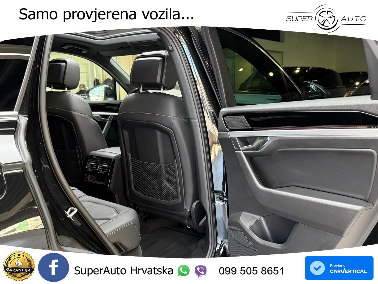 Volkswagen Touareg 3.0 V6 TDI (286 KS) 4MOTION Tiptronic ZRAČNI+ACC+GR SJED+KAM+PANO