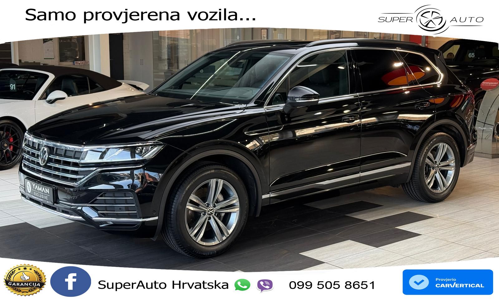 Volkswagen Touareg 3.0 V6 TDI (286 KS) 4MOTION Tiptronic ZRAČNI+ACC+GR SJED+KAM+PANO
