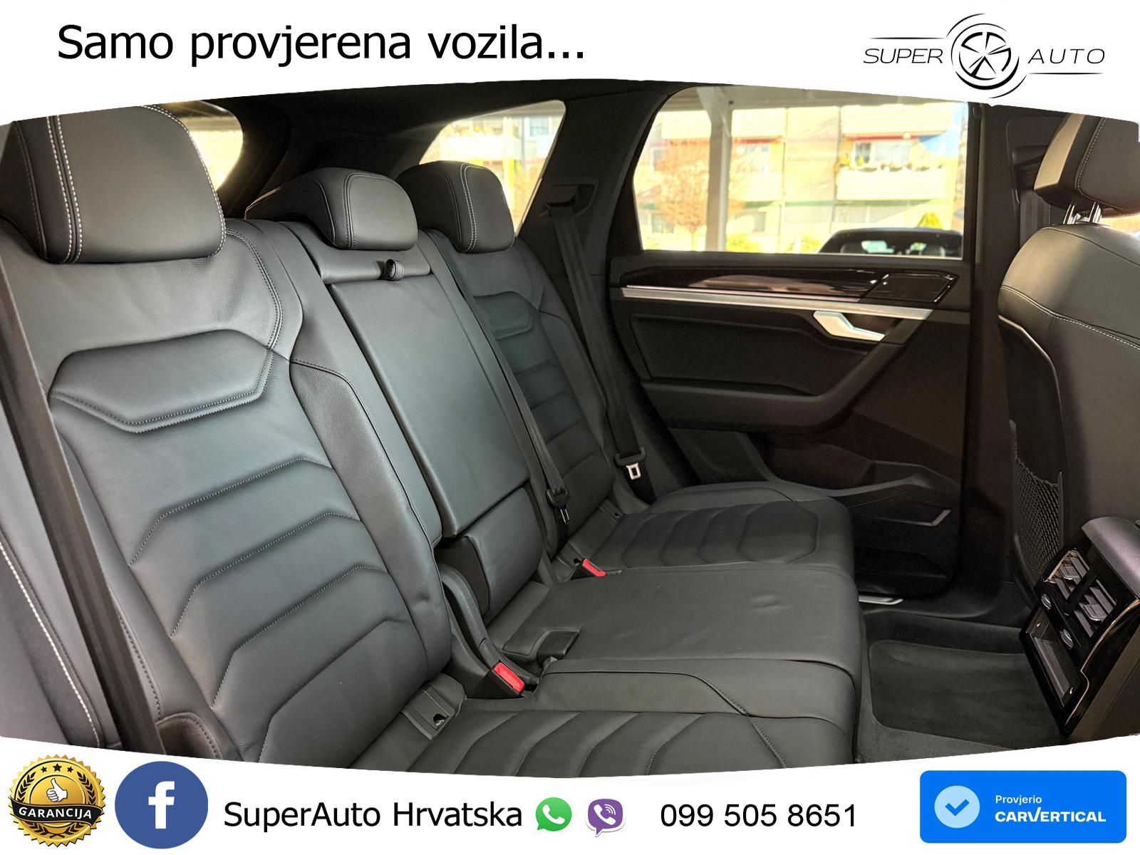 Volkswagen Touareg 3.0 V6 TDI (286 KS) 4MOTION Tiptronic ZRAČNI+ACC+GR SJED+KAM+PANO