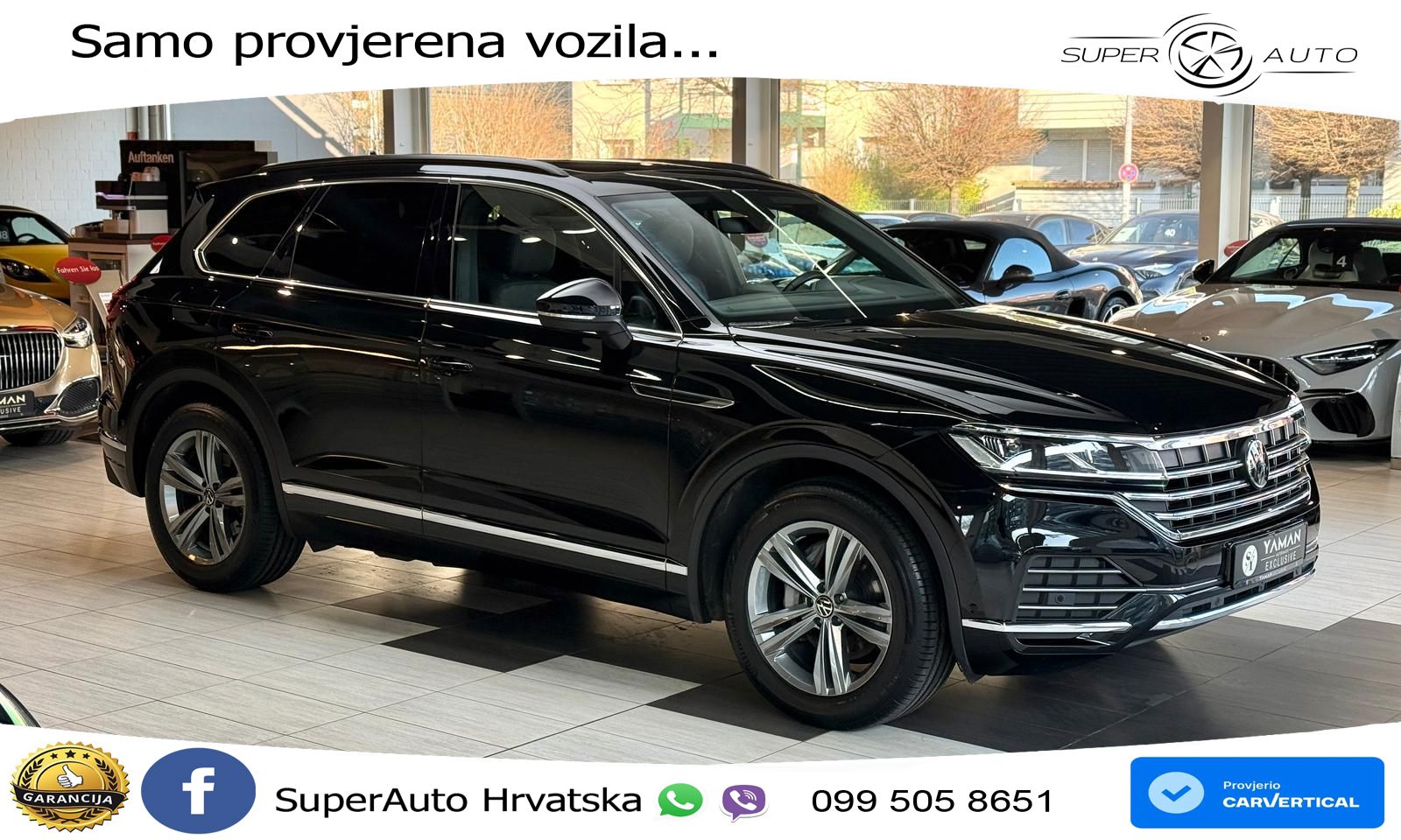 Volkswagen Touareg 3.0 V6 TDI (286 KS) 4MOTION Tiptronic ZRAČNI+ACC+GR SJED+KAM+PANO