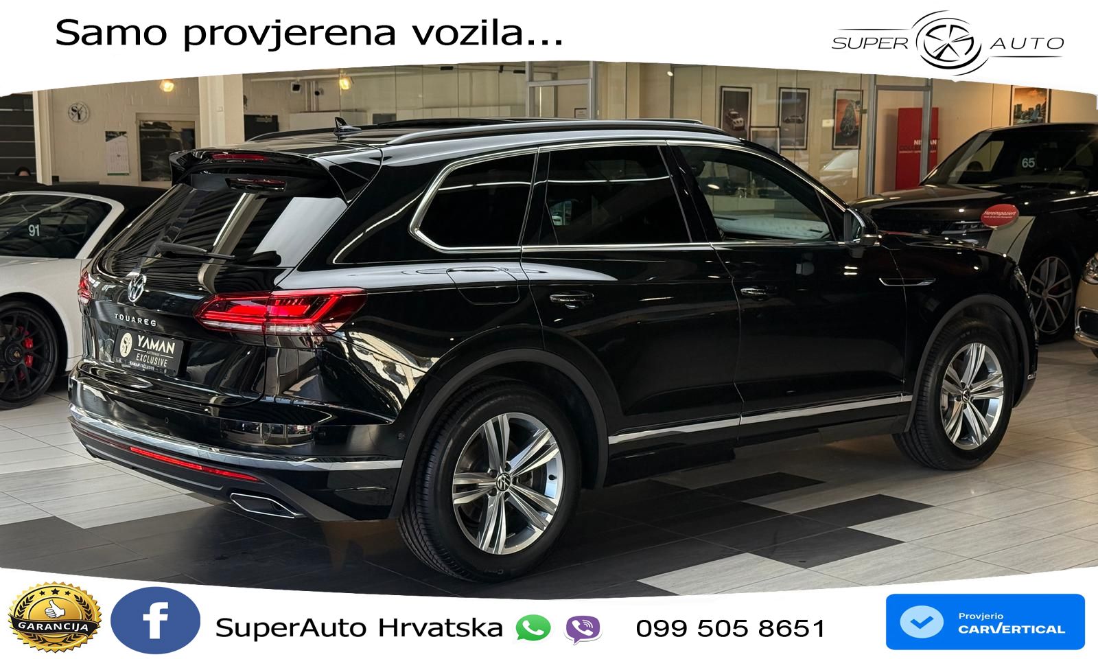 Volkswagen Touareg 3.0 V6 TDI (286 KS) 4MOTION Tiptronic ZRAČNI+ACC+GR SJED+KAM+PANO