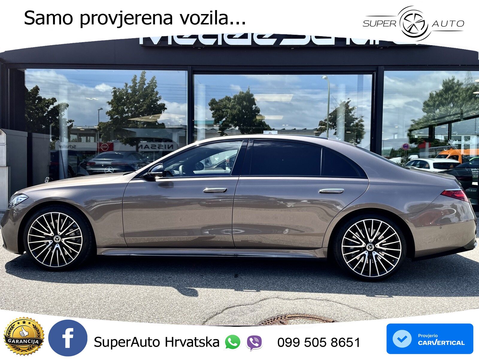 Mercedes S 580 V8 (503 KS) EQ Boost 4MATIC 9G-TRONIC AMG ACC+HEAD+4xGR SJED+360+PANO