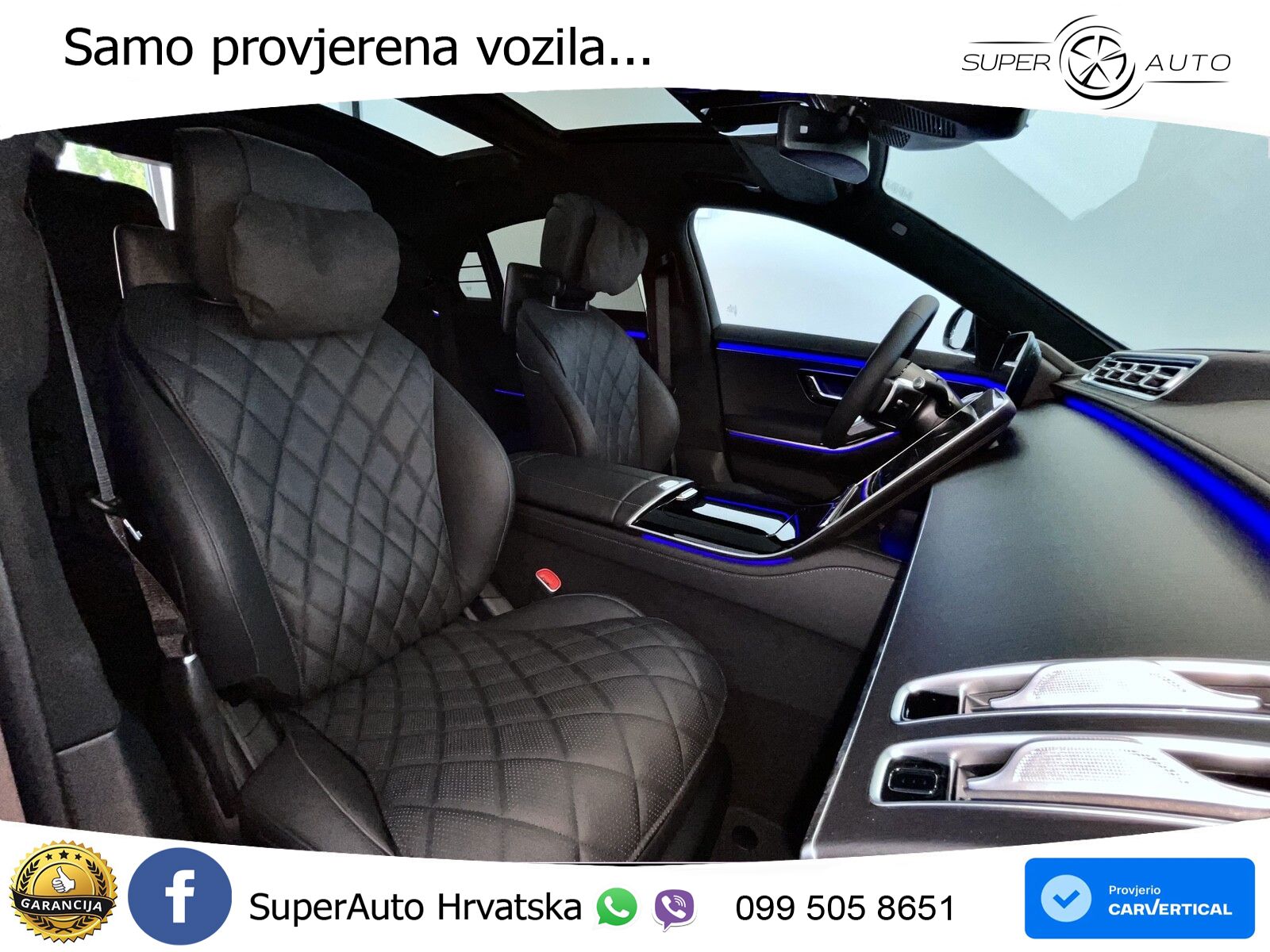 Mercedes S 580 V8 (503 KS) EQ Boost 4MATIC 9G-TRONIC AMG ACC+HEAD+4xGR SJED+360+PANO