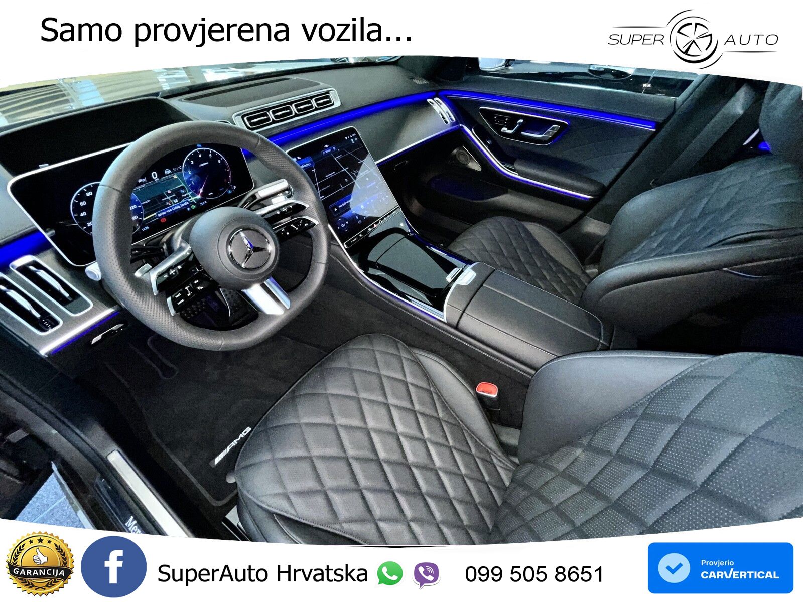 Mercedes S 580 V8 (503 KS) EQ Boost 4MATIC 9G-TRONIC AMG ACC+HEAD+4xGR SJED+360+PANO