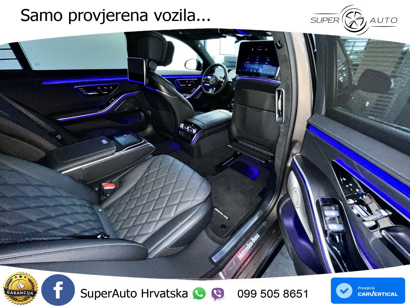 Mercedes S 580 V8 (503 KS) EQ Boost 4MATIC 9G-TRONIC AMG ACC+HEAD+4xGR SJED+360+PANO