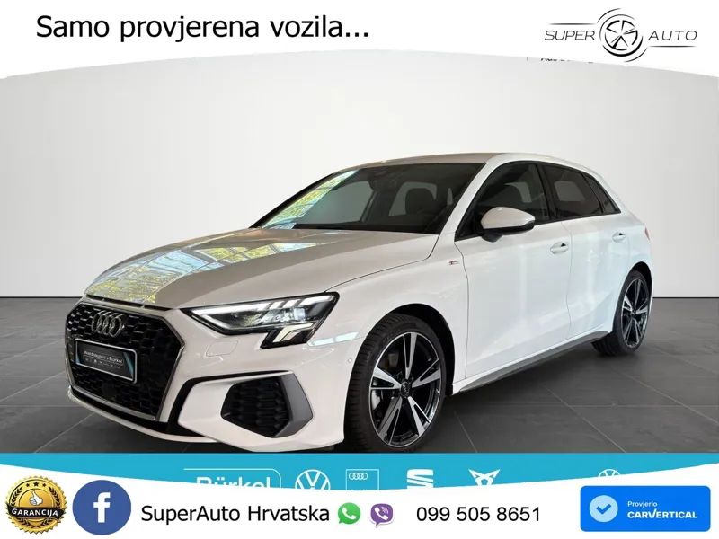 Audi A3 35 TFSI (150 KS) S tronic S line LED+GR SJED+ACC