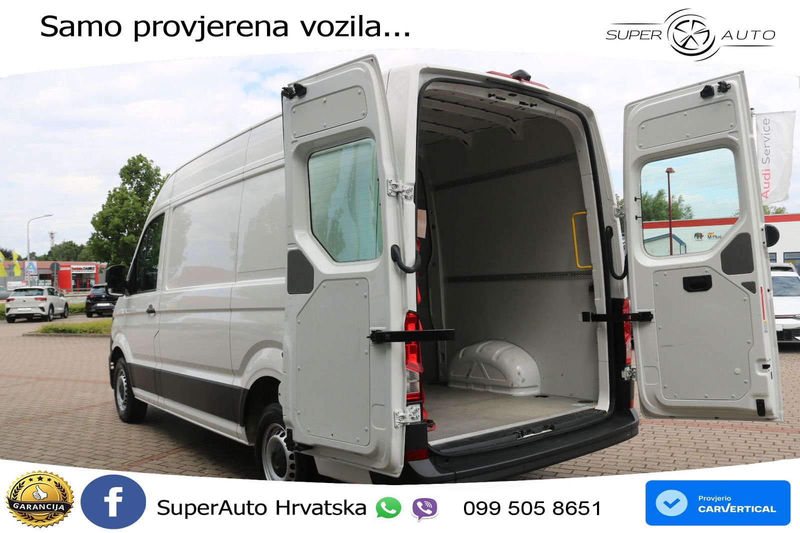 Volkswagen Crafter 35 Kasten L2H2 Facelift /Kamera/Tempomat 140 KS