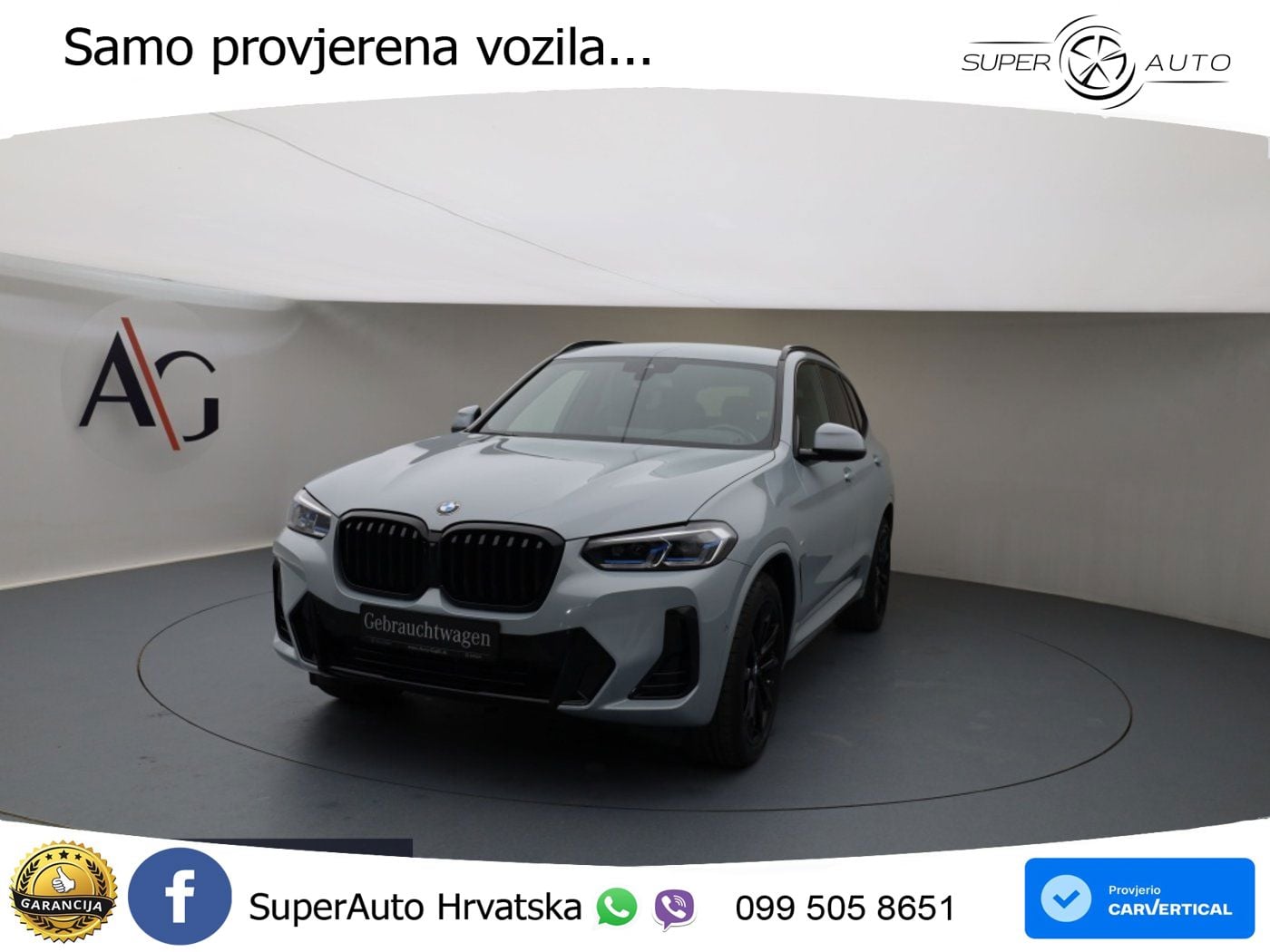 BMW X3 20d xDrive Steptronic M Sport LED+GR SJED+ACC