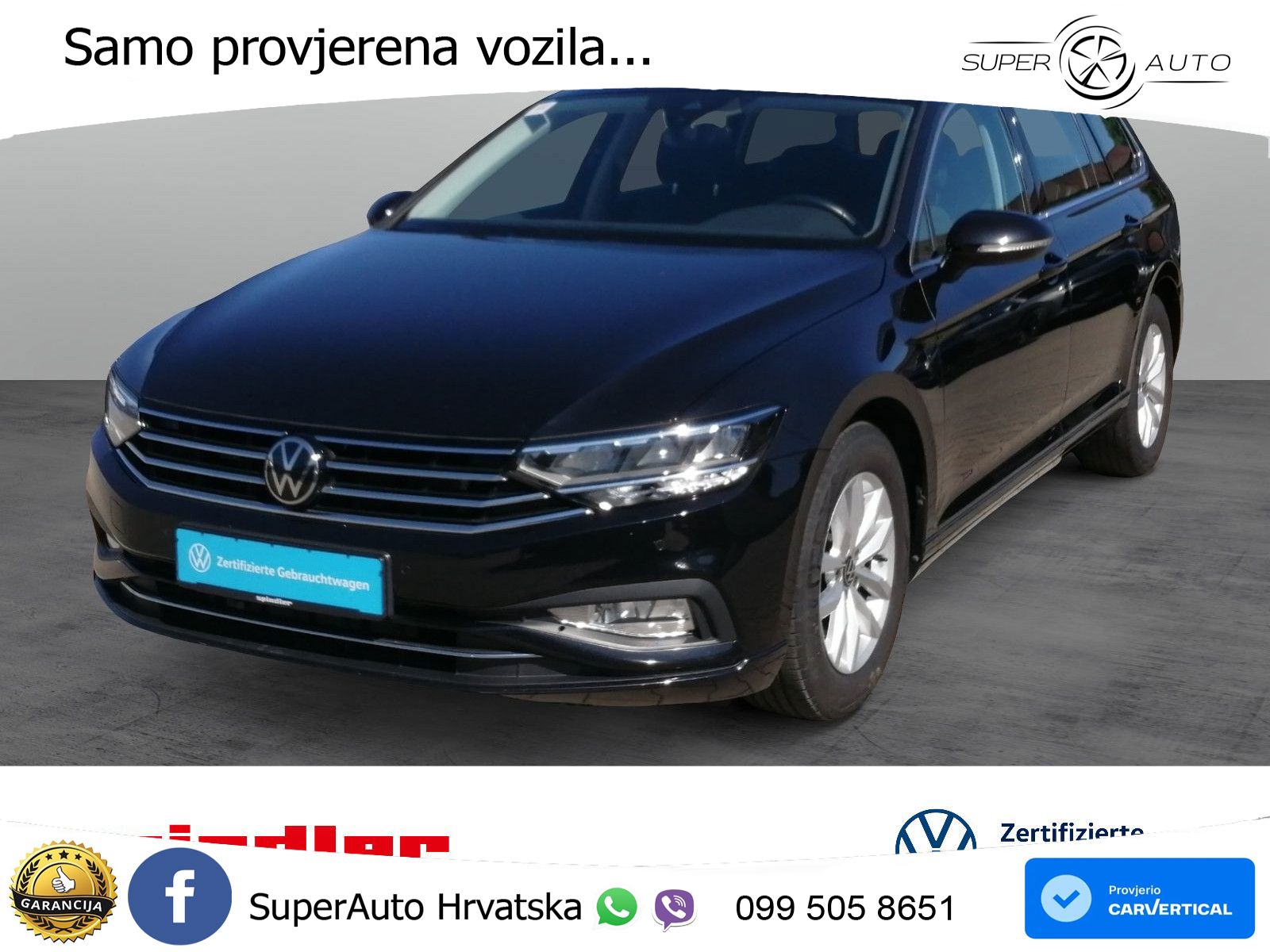 Volkswagen Passat Variant 2.0 TDI (150 KS) DSG Business LED+GR SJED+ACC
