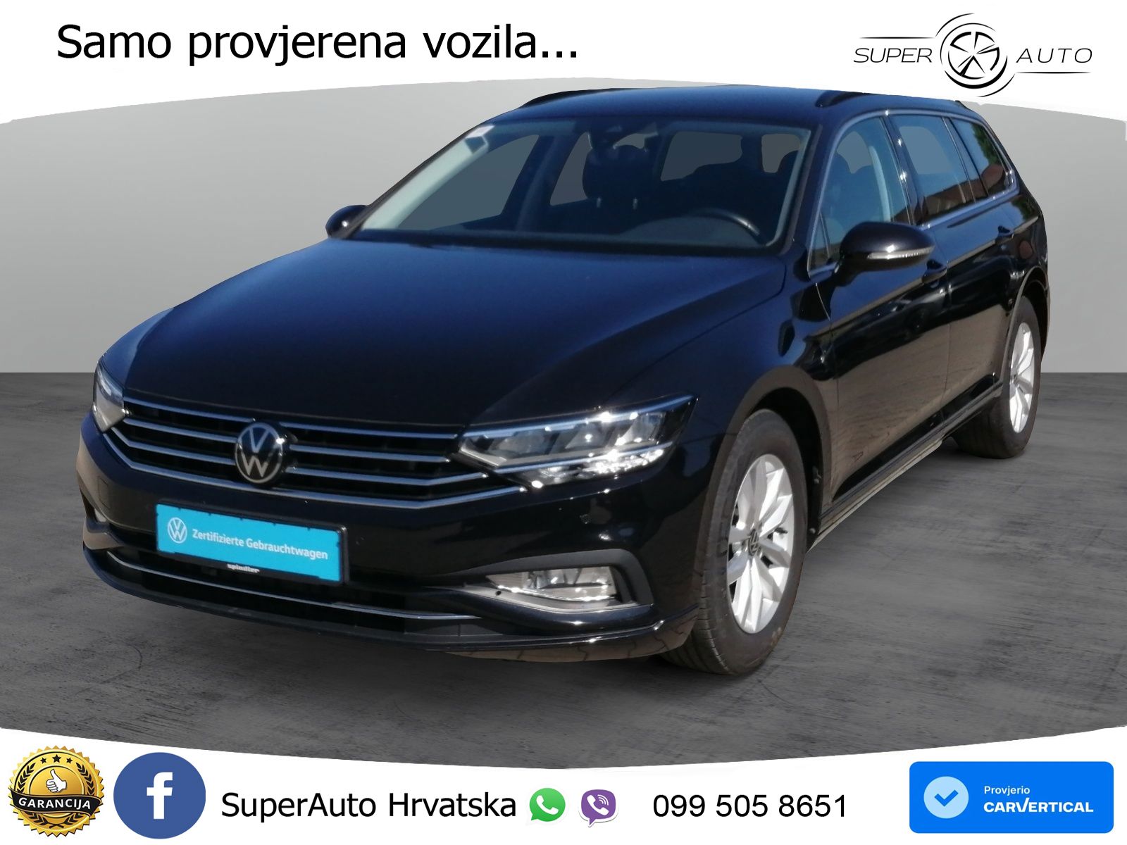 Volkswagen Passat Variant 2.0 TDI (150 KS) DSG Business LED+GR SJED+ACC