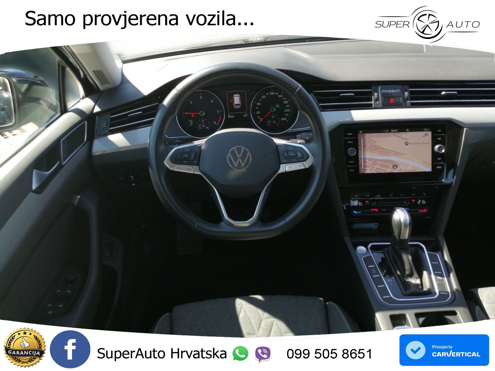 Volkswagen Passat Variant 2.0 TDI (150 KS) DSG Business LED+GR SJED+ACC