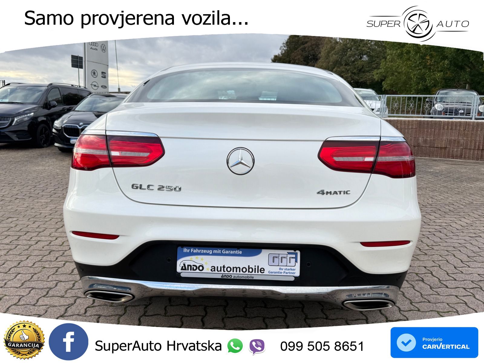 Mercedes GLC Coupe 250 (211 KS) 4MATIC G-TRONIC ZRAČNI+ACC+GR SJED+KAM