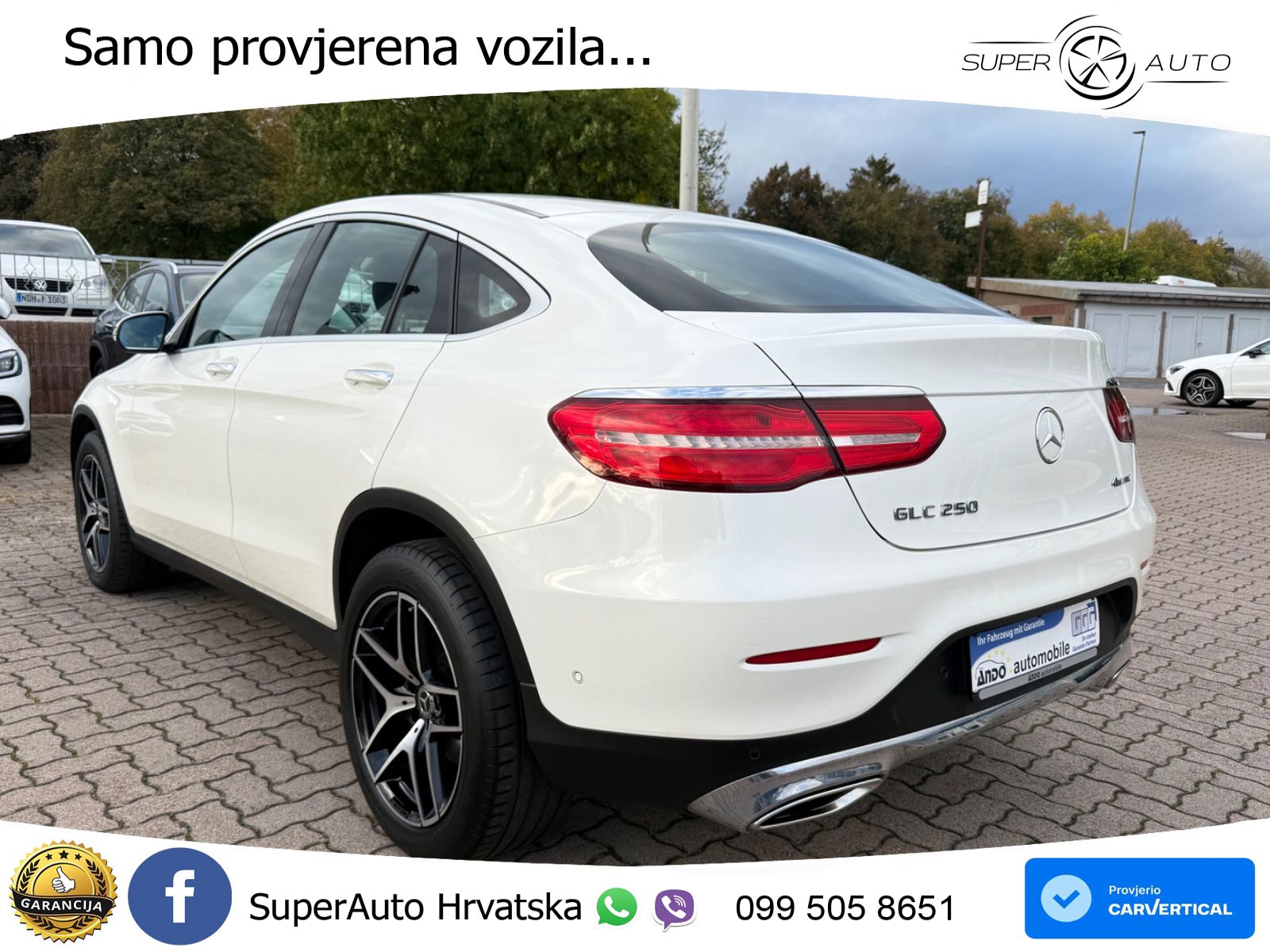 Mercedes GLC Coupe 250 (211 KS) 4MATIC G-TRONIC ZRAČNI+ACC+GR SJED+KAM