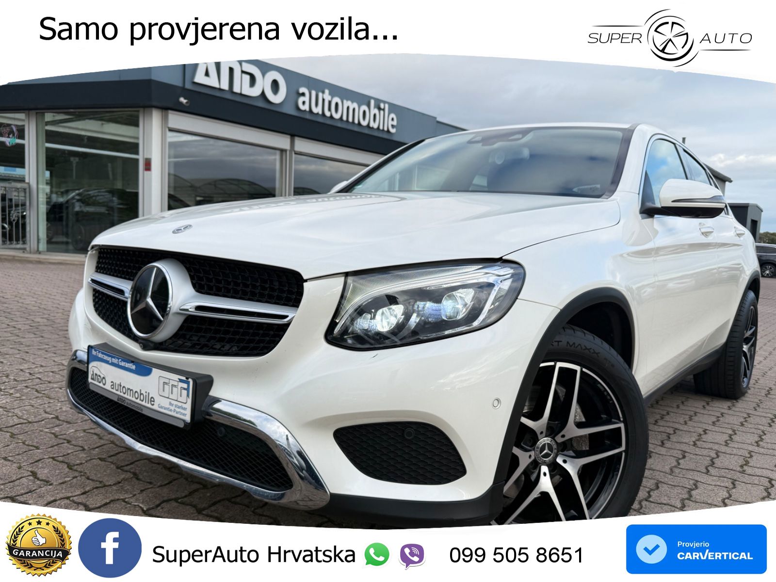 Mercedes GLC Coupe 250 (211 KS) 4MATIC G-TRONIC ZRAČNI+ACC+GR SJED+KAM