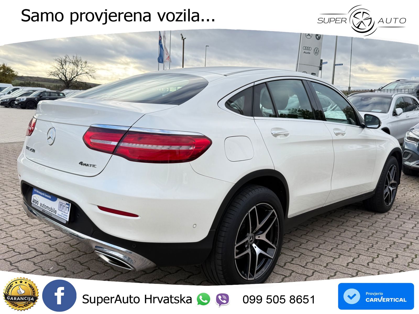 Mercedes GLC Coupe 250 (211 KS) 4MATIC G-TRONIC ZRAČNI+ACC+GR SJED+KAM