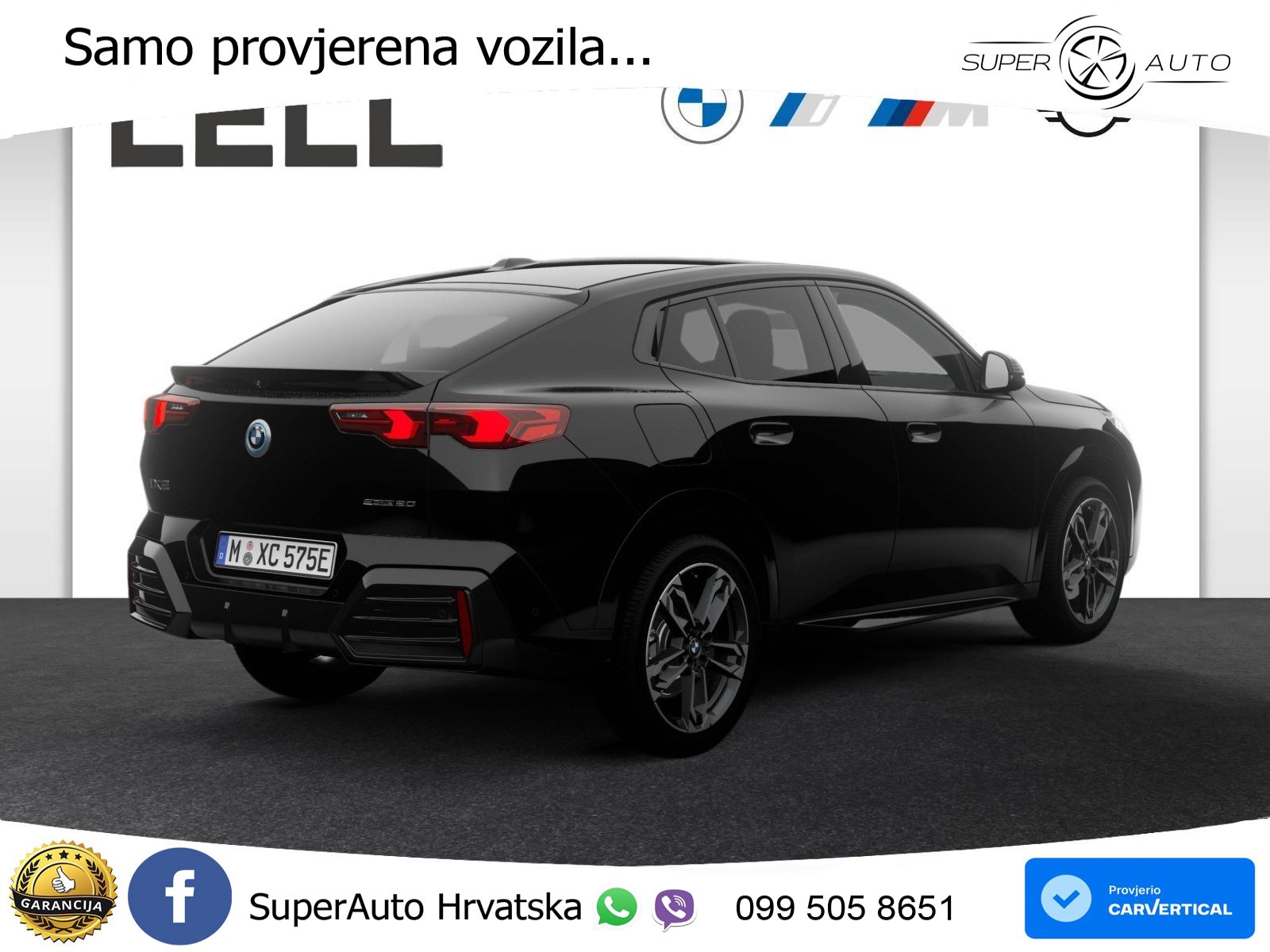 BMW iX2 66.5 kWh (204 KS) eDrive20