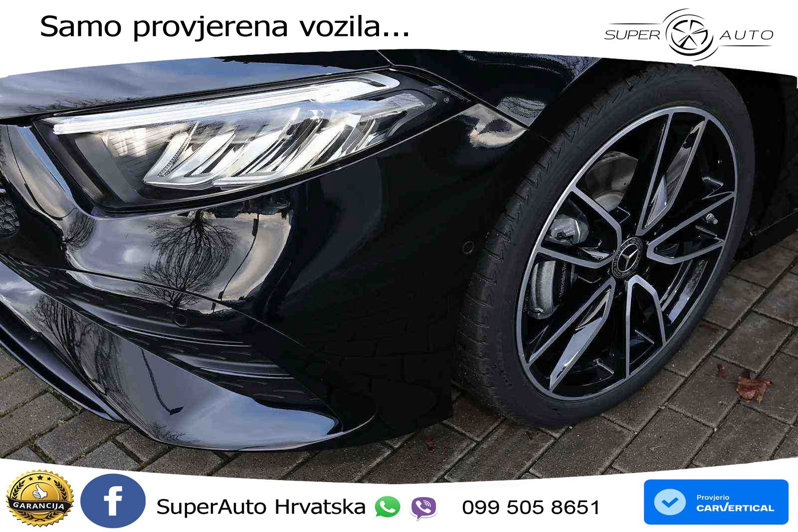 Mercedes-Benz A 200 7G-DCT AMG LED+GR SJED+ACC