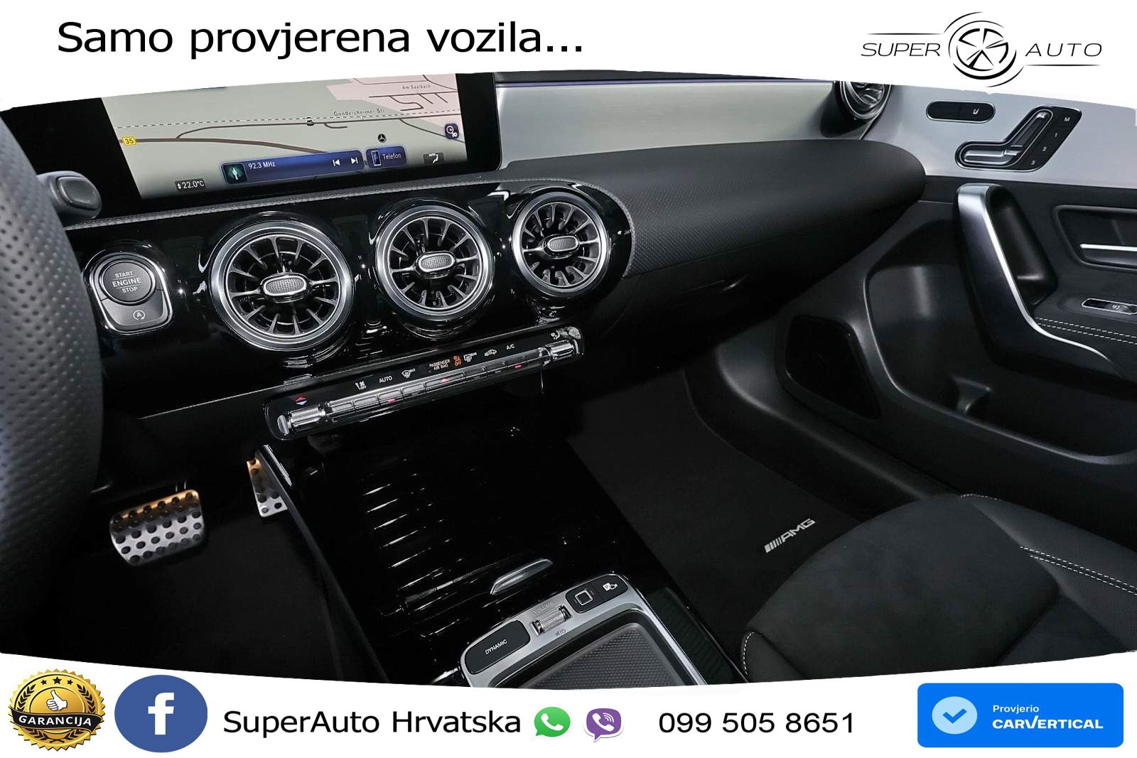 Mercedes-Benz A 200 7G-DCT AMG LED+GR SJED+ACC