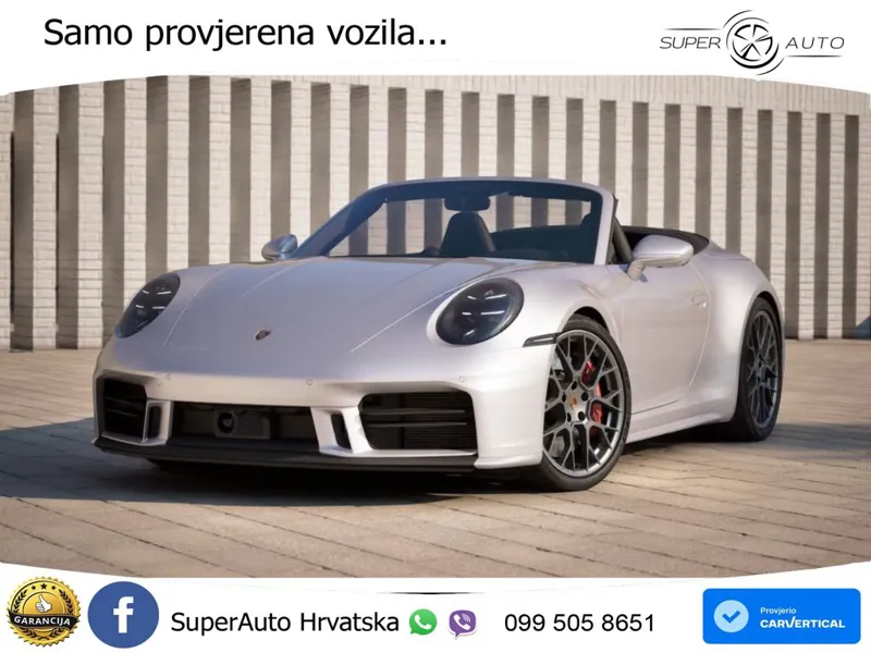 Porsche 911 Carrera GTS Cabriolet 3.0 (480 KS) PDK MATRIX+GR SJED+KAM