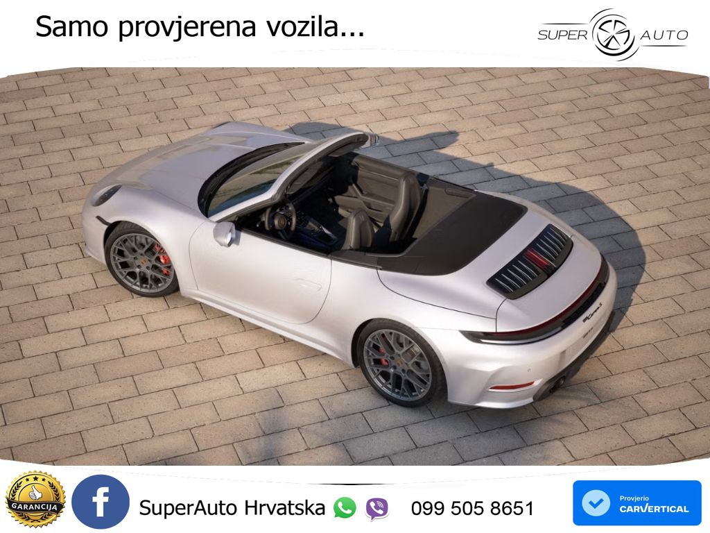 Porsche 911 Carrera GTS Cabriolet 3.0 (480 KS) PDK MATRIX+GR SJED+KAM