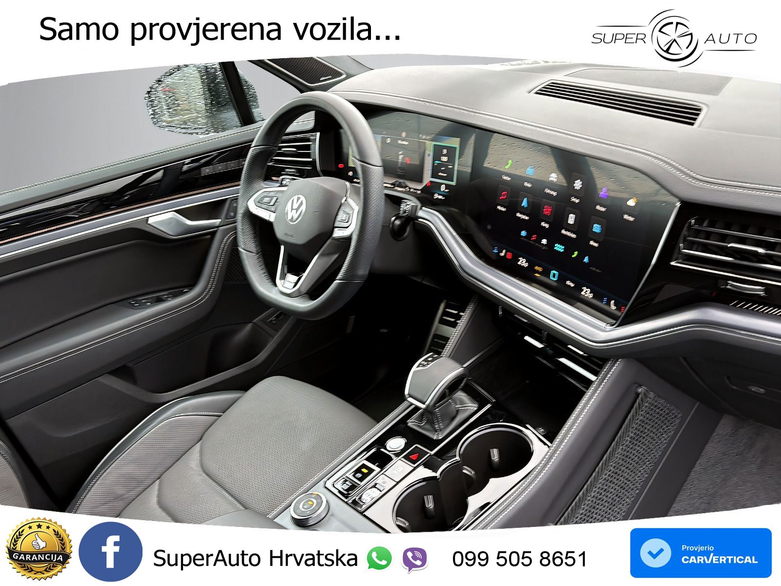 Volkswagen Touareg 3.0 V6 TSI (340 KS) 4MOTION Tiptronic ZRAČNI+ACC+4xGR SJED+KAM