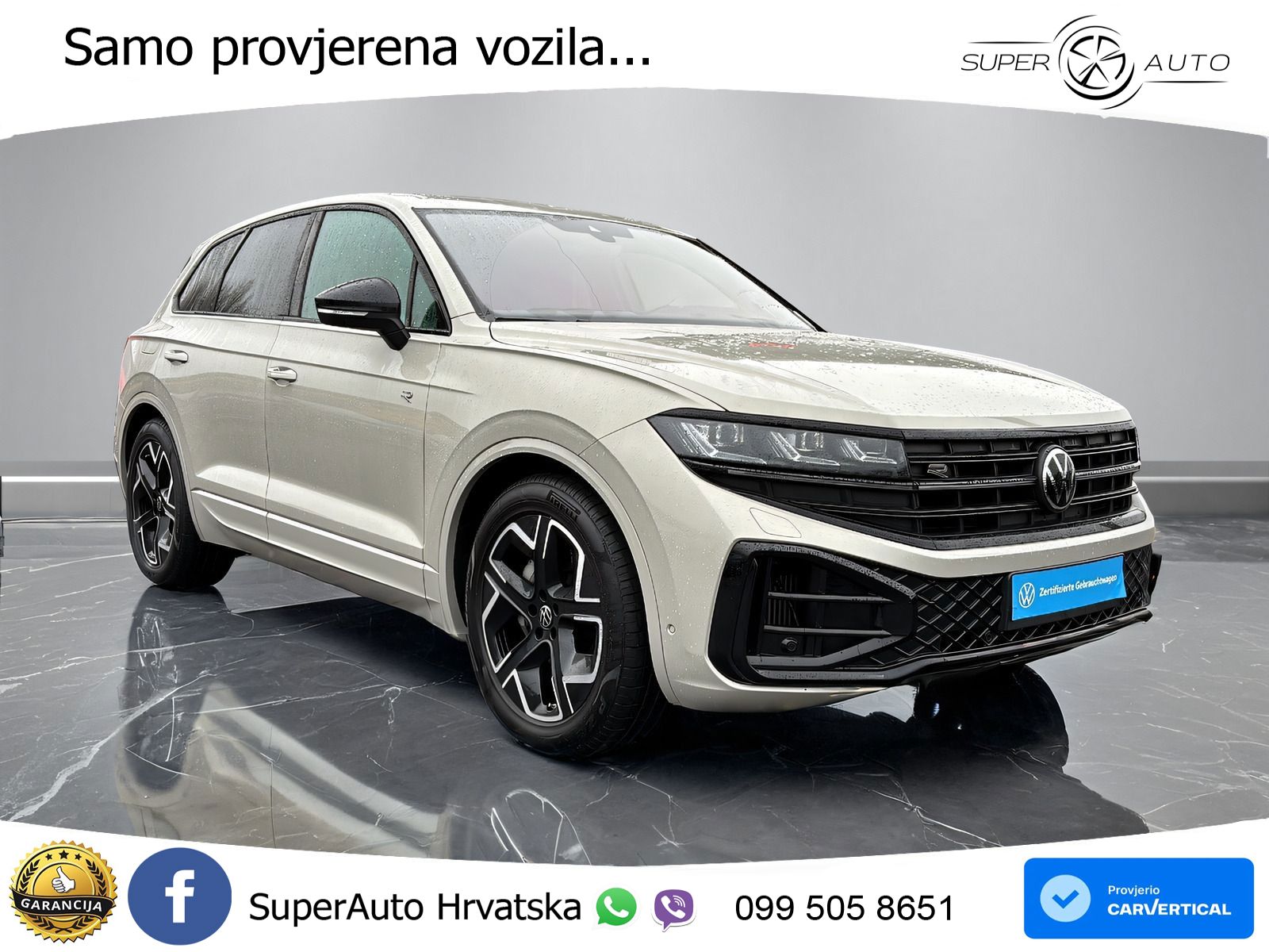Volkswagen Touareg 3.0 V6 TSI (340 KS) 4MOTION Tiptronic ZRAČNI+ACC+4xGR SJED+KAM