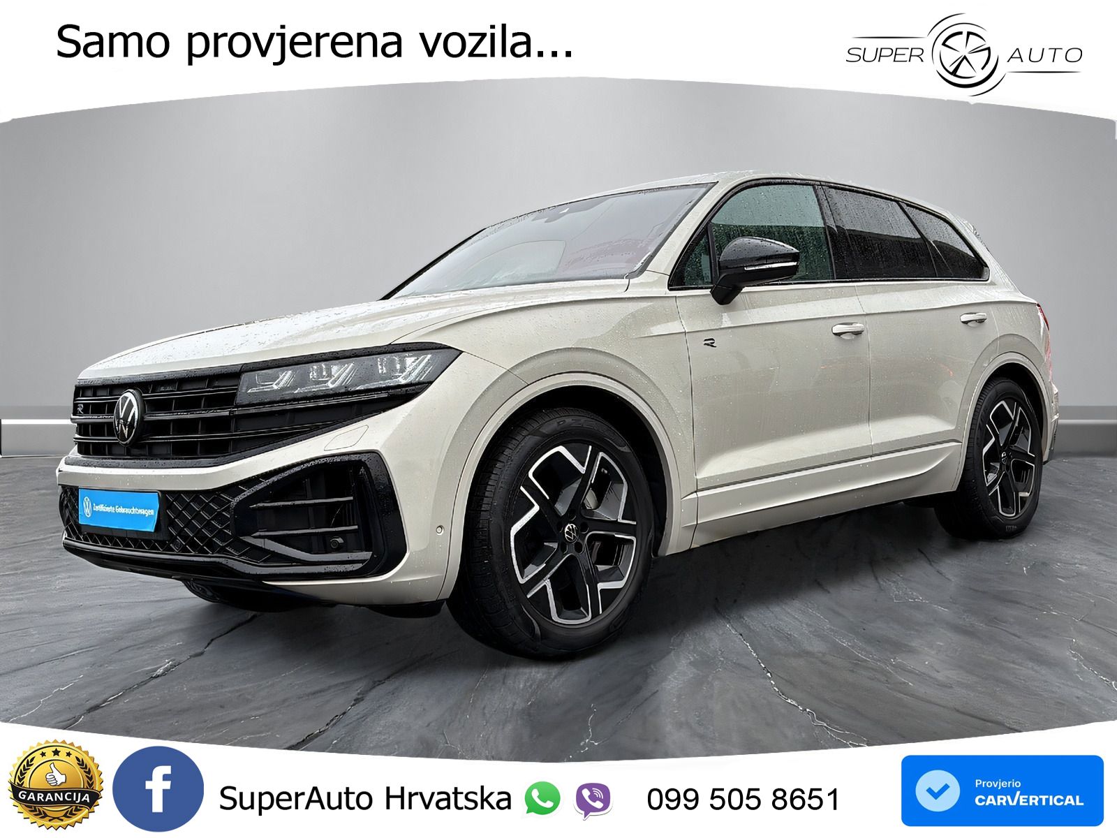 Volkswagen Touareg 3.0 V6 TSI (340 KS) 4MOTION Tiptronic ZRAČNI+ACC+4xGR SJED+KAM