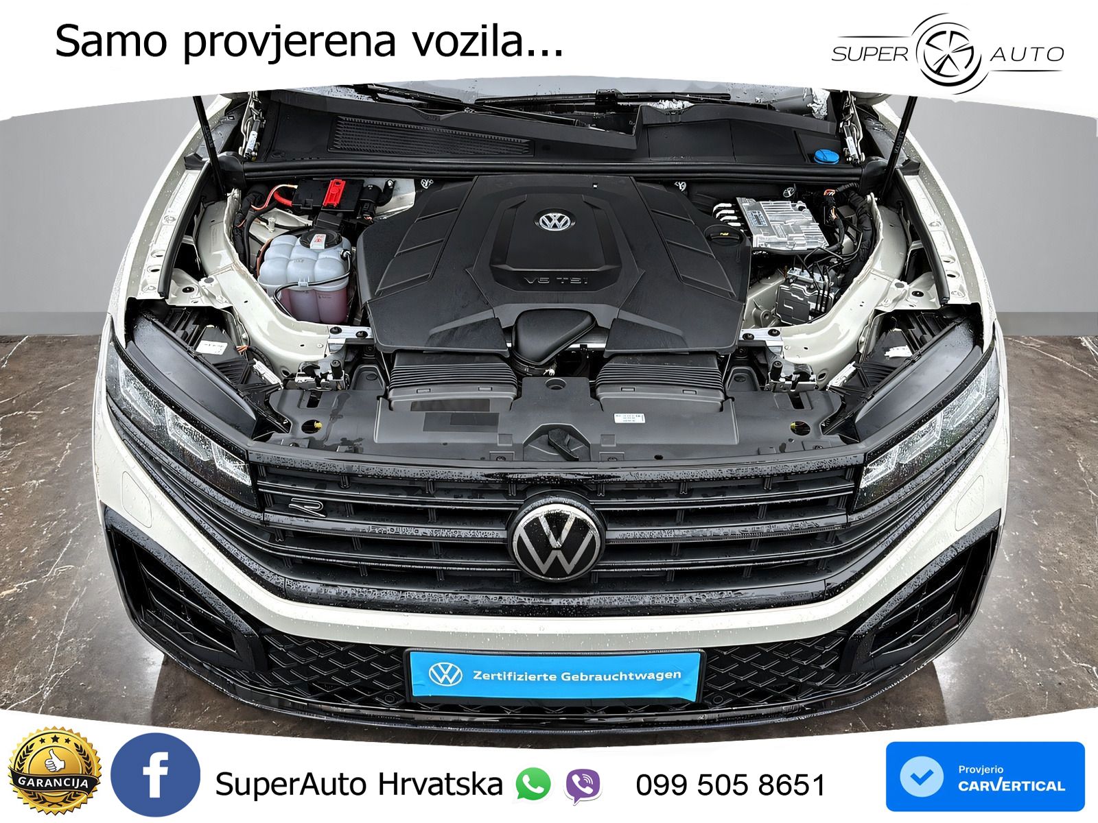 Volkswagen Touareg 3.0 V6 TSI (340 KS) 4MOTION Tiptronic ZRAČNI+ACC+4xGR SJED+KAM