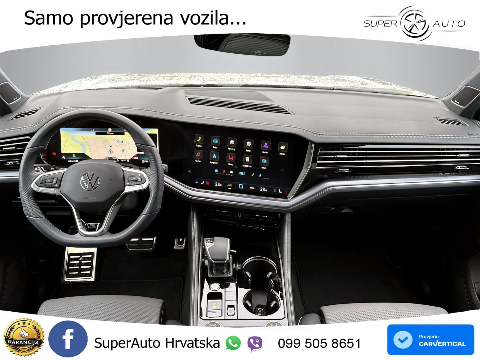 Volkswagen Touareg 3.0 V6 TSI (340 KS) 4MOTION Tiptronic ZRAČNI+ACC+4xGR SJED+KAM