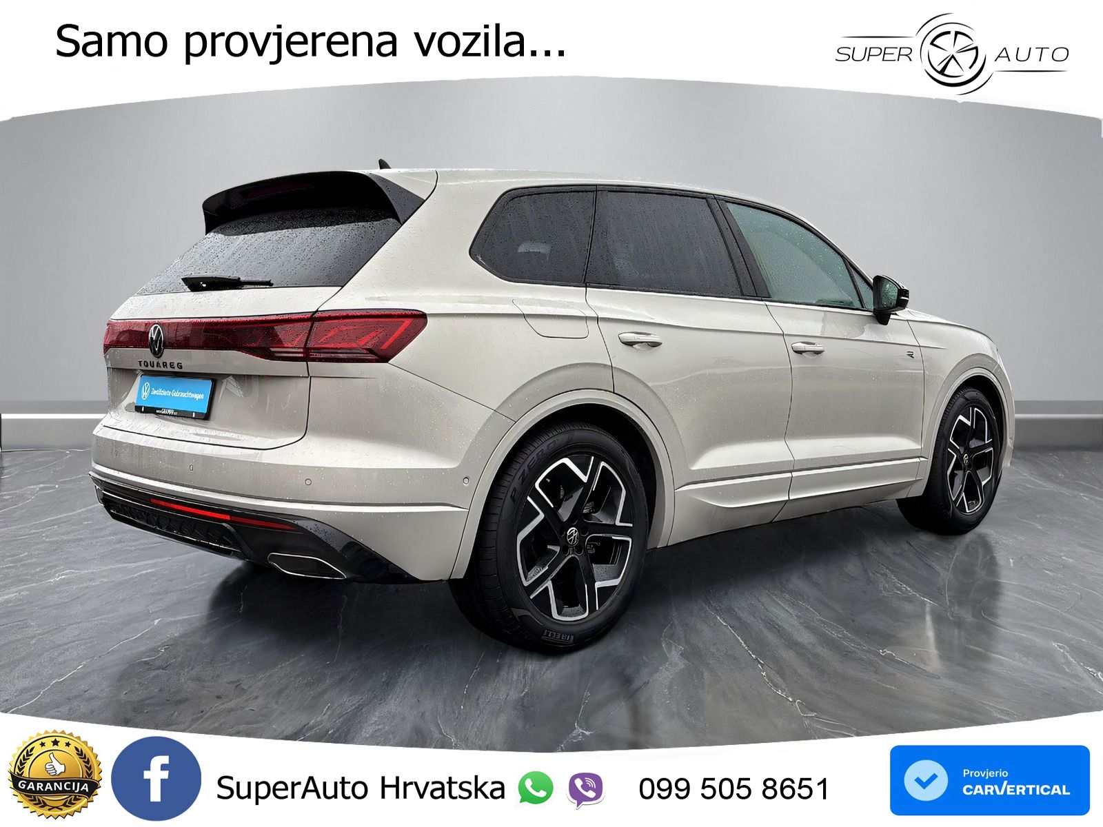 Volkswagen Touareg 3.0 V6 TSI (340 KS) 4MOTION Tiptronic ZRAČNI+ACC+4xGR SJED+KAM
