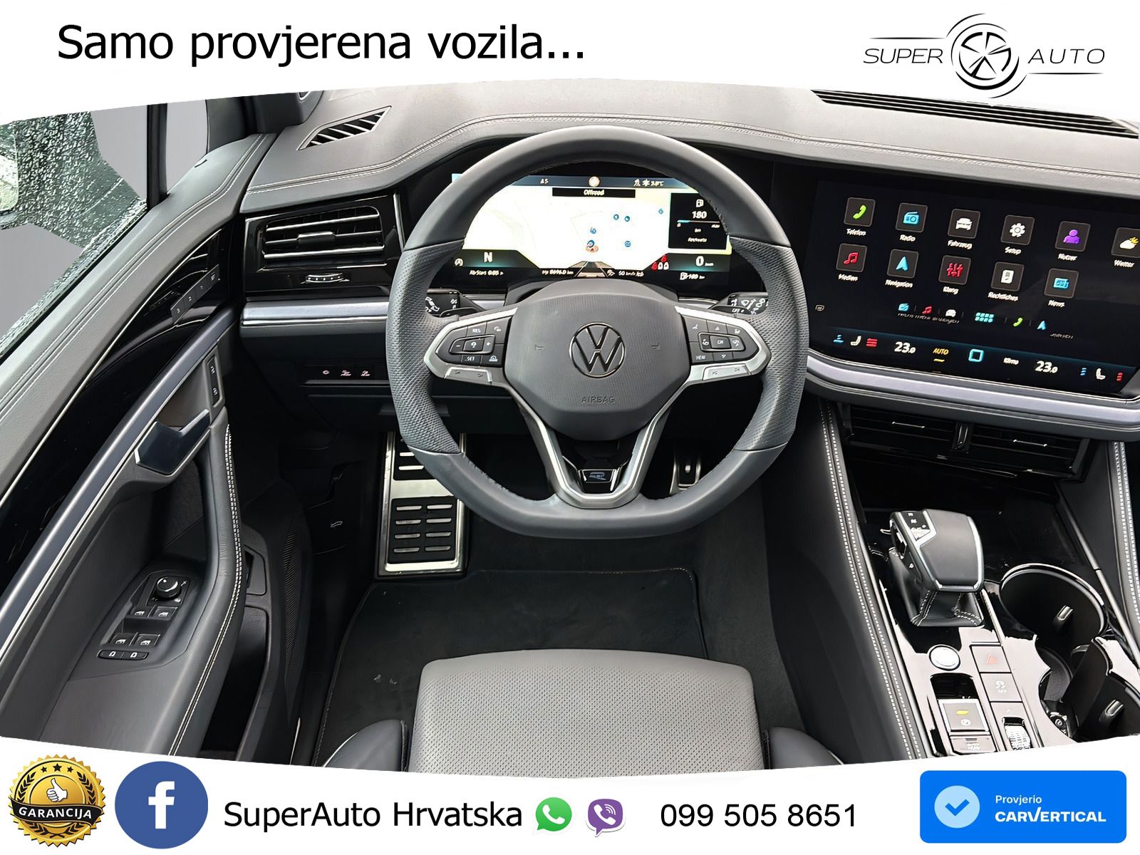 Volkswagen Touareg 3.0 V6 TSI (340 KS) 4MOTION Tiptronic ZRAČNI+ACC+4xGR SJED+KAM