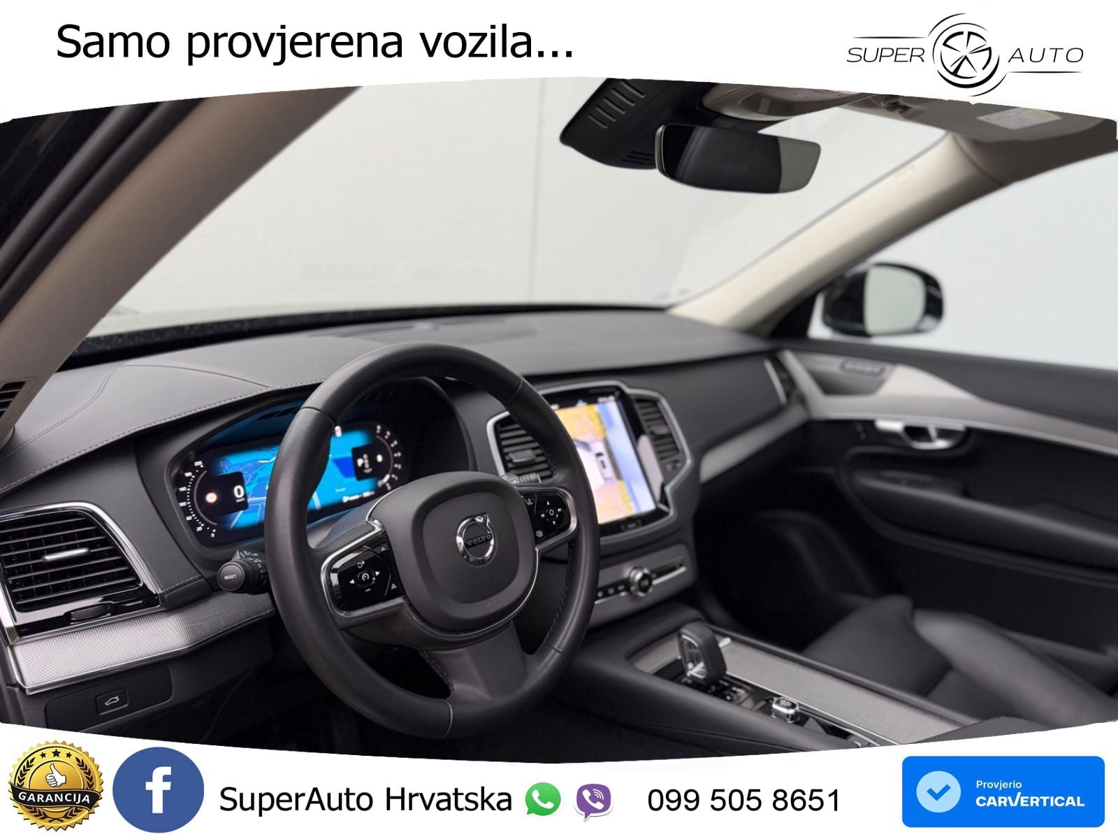 Volvo XC90 2.0 B5 Diesel AWD Automatic ACC+GR SJED+360+PANO