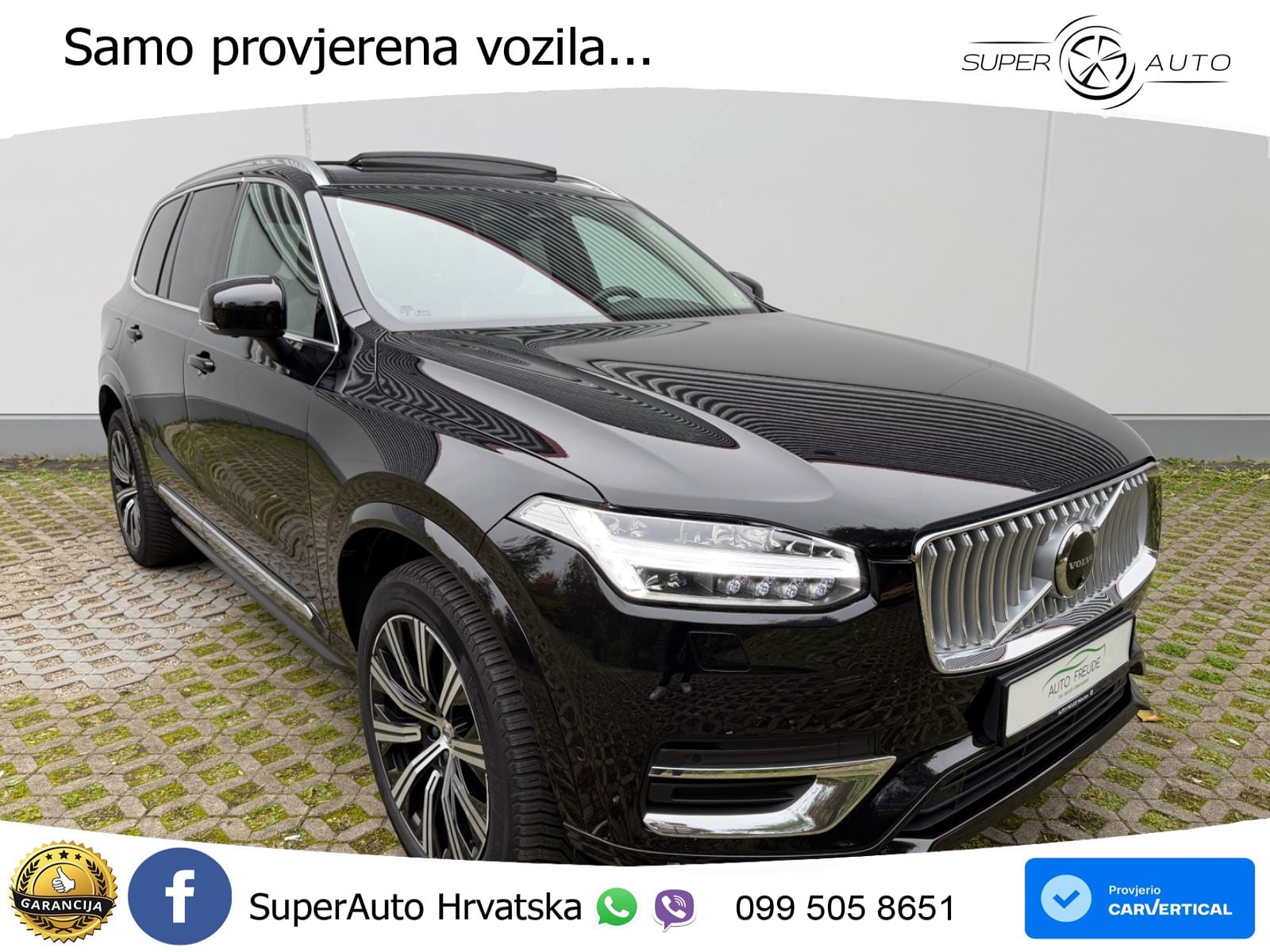 Volvo XC90 2.0 B5 Diesel AWD Automatic ACC+GR SJED+360+PANO
