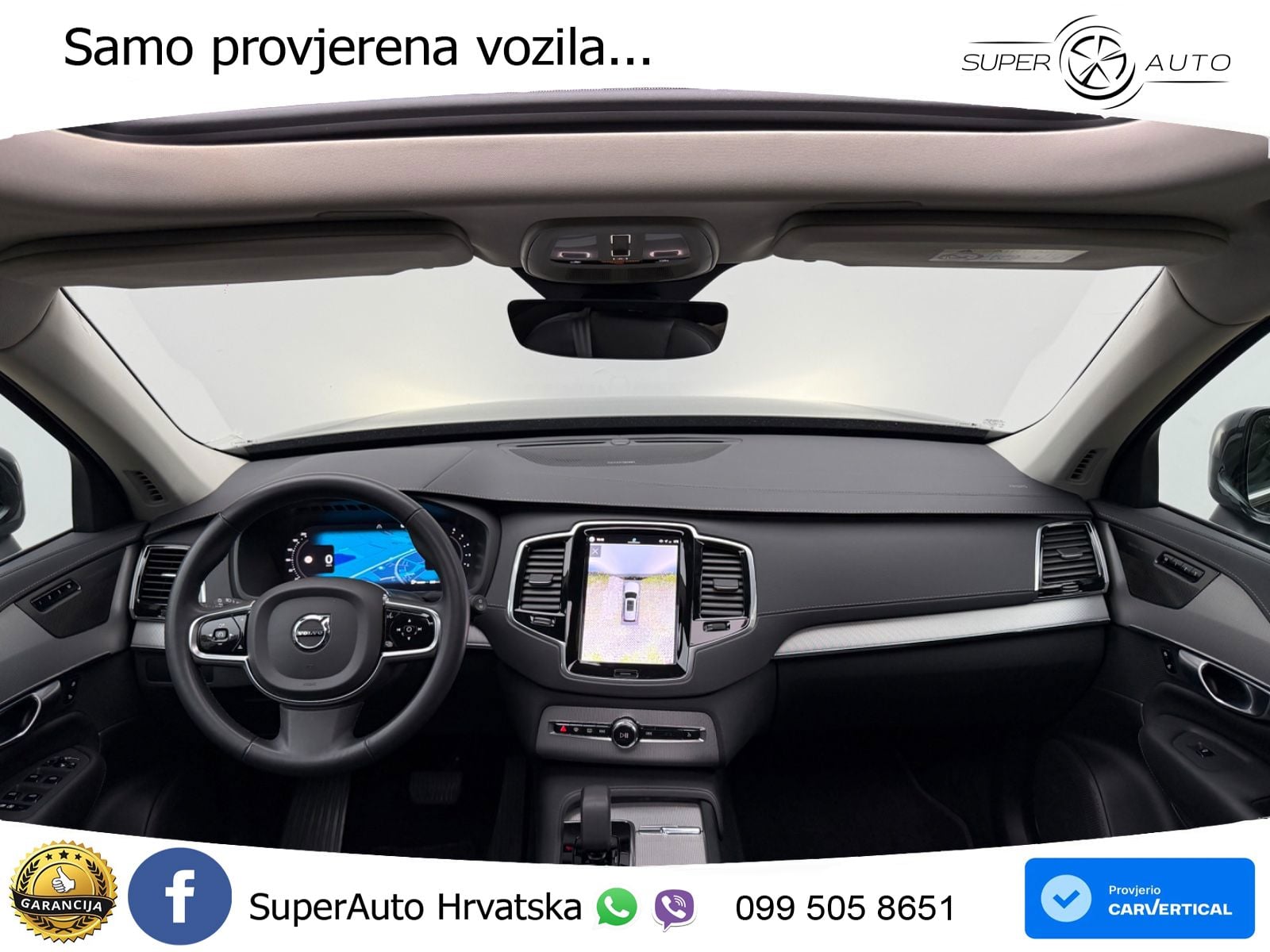 Volvo XC90 2.0 B5 Diesel AWD Automatic ACC+GR SJED+360+PANO