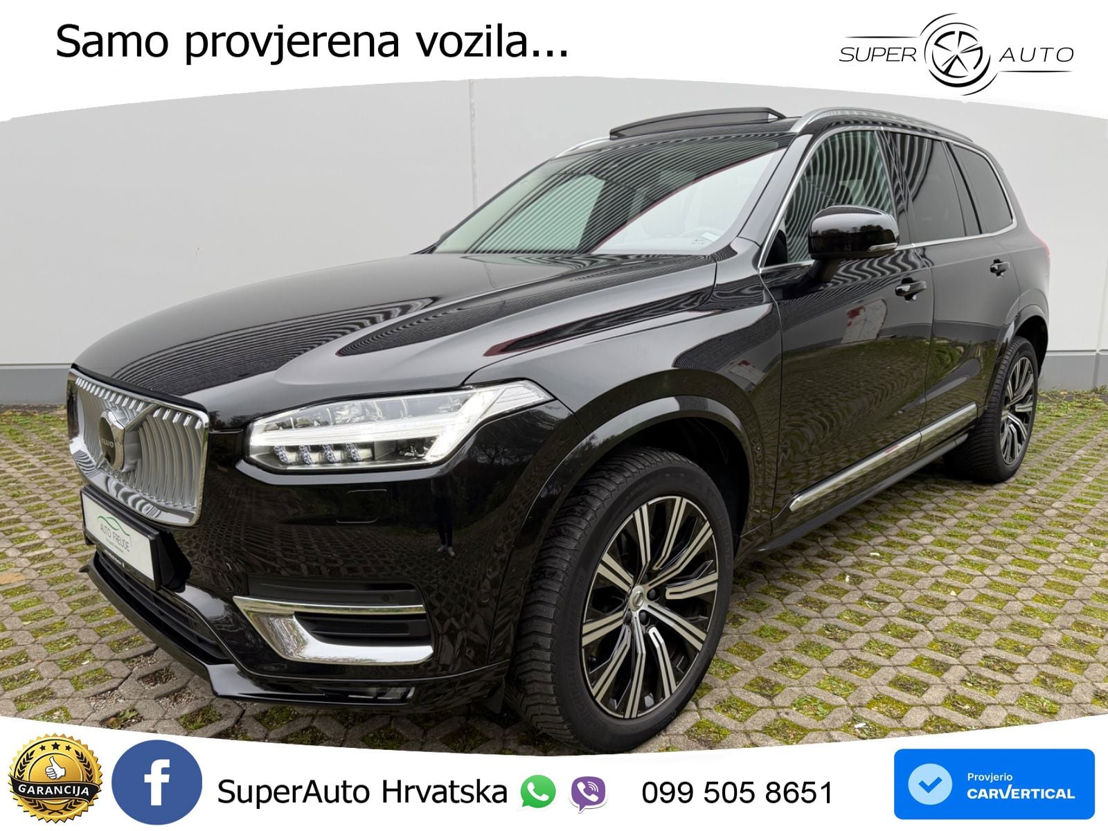 Volvo XC90 2.0 B5 Diesel AWD Automatic ACC+GR SJED+360+PANO