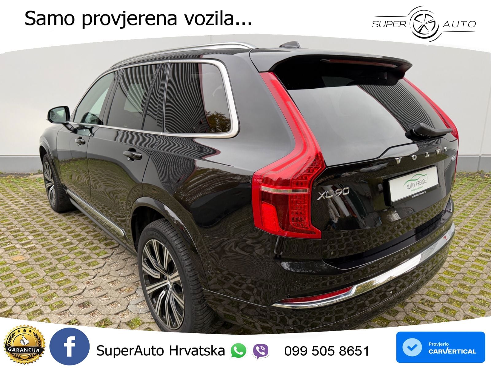 Volvo XC90 2.0 B5 Diesel AWD Automatic ACC+GR SJED+360+PANO