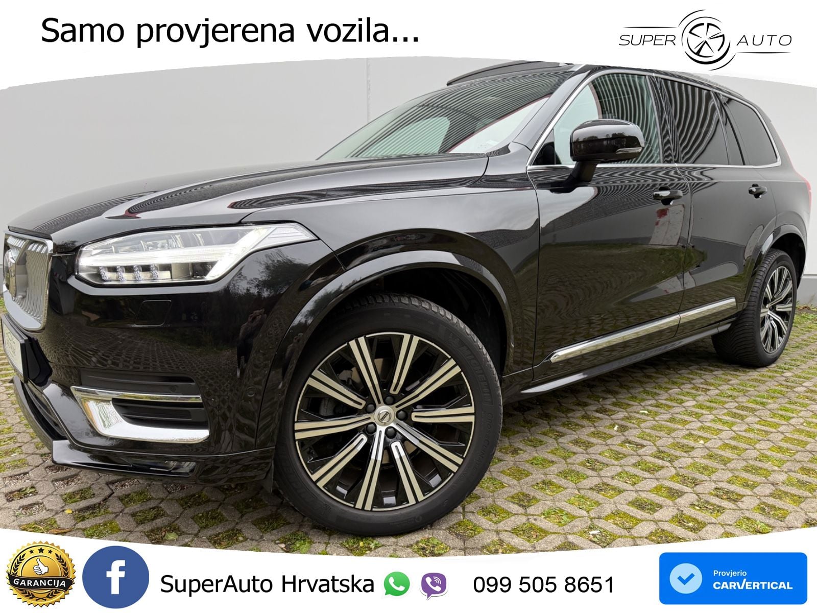 Volvo XC90 2.0 B5 Diesel AWD Automatic ACC+GR SJED+360+PANO