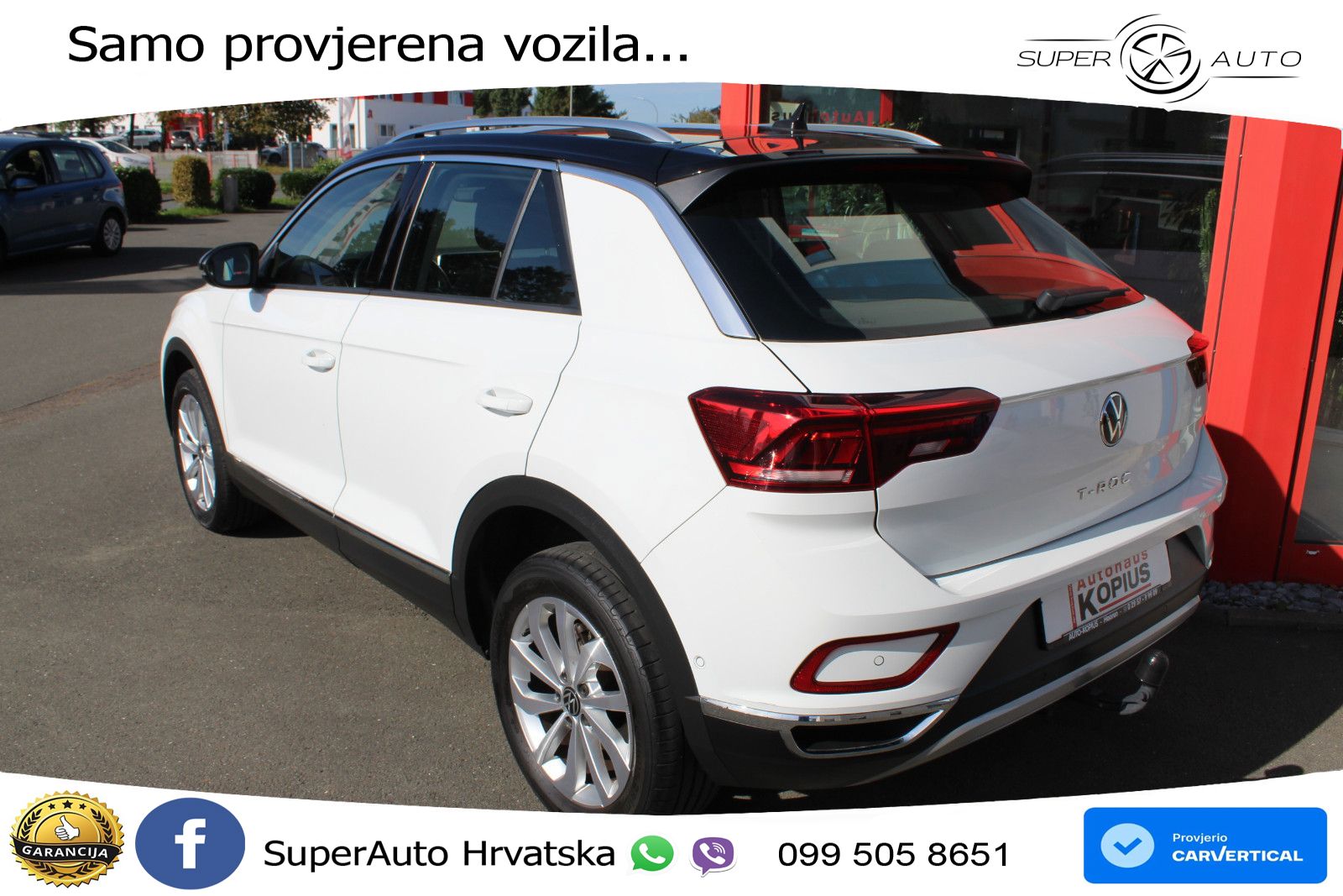 Volkswagen T-Roc I 1.5 TSI (150 KS) DSG LED+GR SJED+ACC