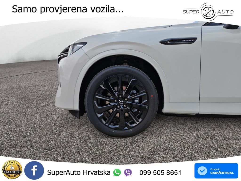 Mazda CX-60 3.3 e-Skyactiv D (254 KS) AWD Automatic LED+GR SJED+ACC