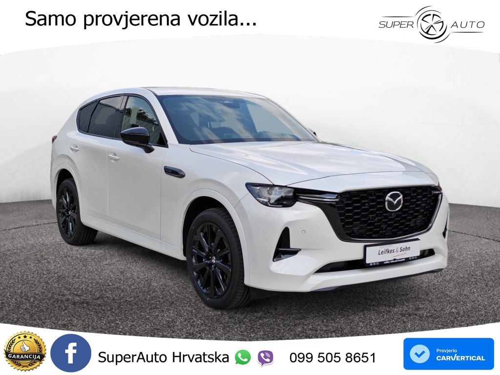 Mazda CX-60 3.3 e-Skyactiv D (254 KS) AWD Automatic LED+GR SJED+ACC