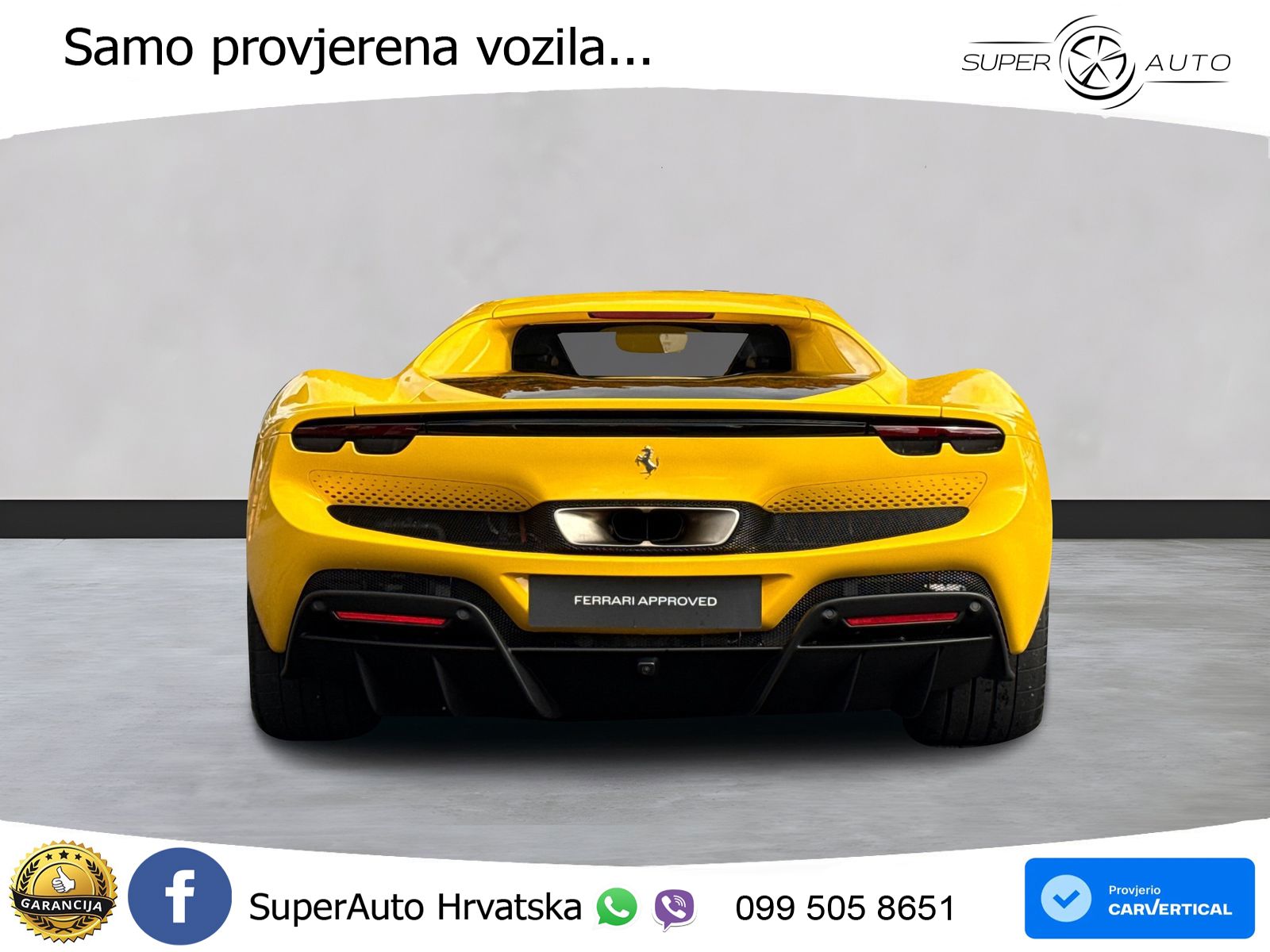 Ferrari 296 GTB 3.0 V6 (830 KS) F1 DCT