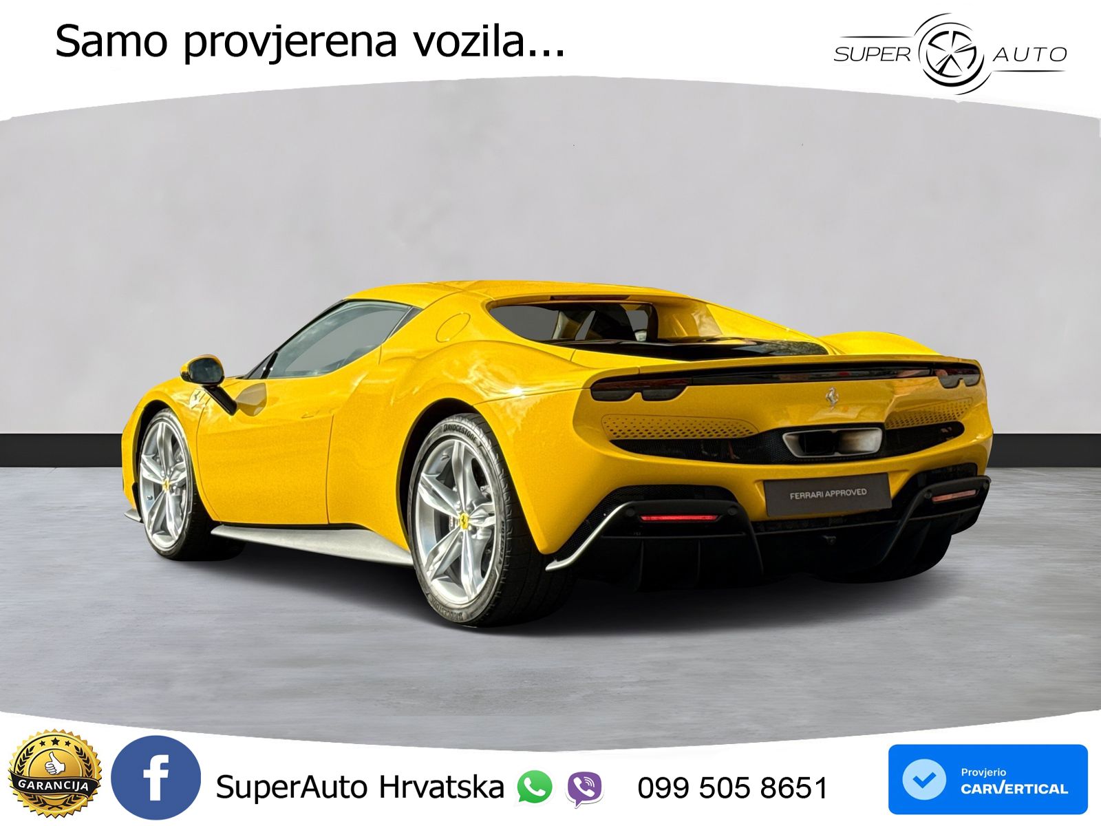 Ferrari 296 GTB 3.0 V6 (830 KS) F1 DCT