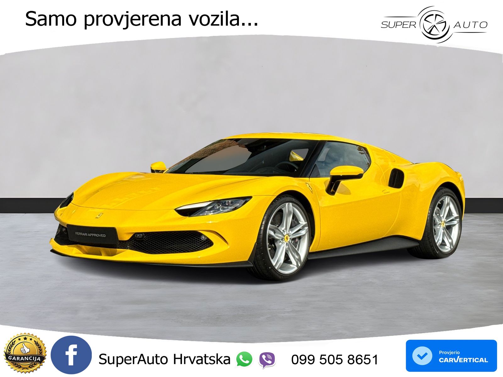 Ferrari 296 GTB 3.0 V6 (830 KS) F1 DCT