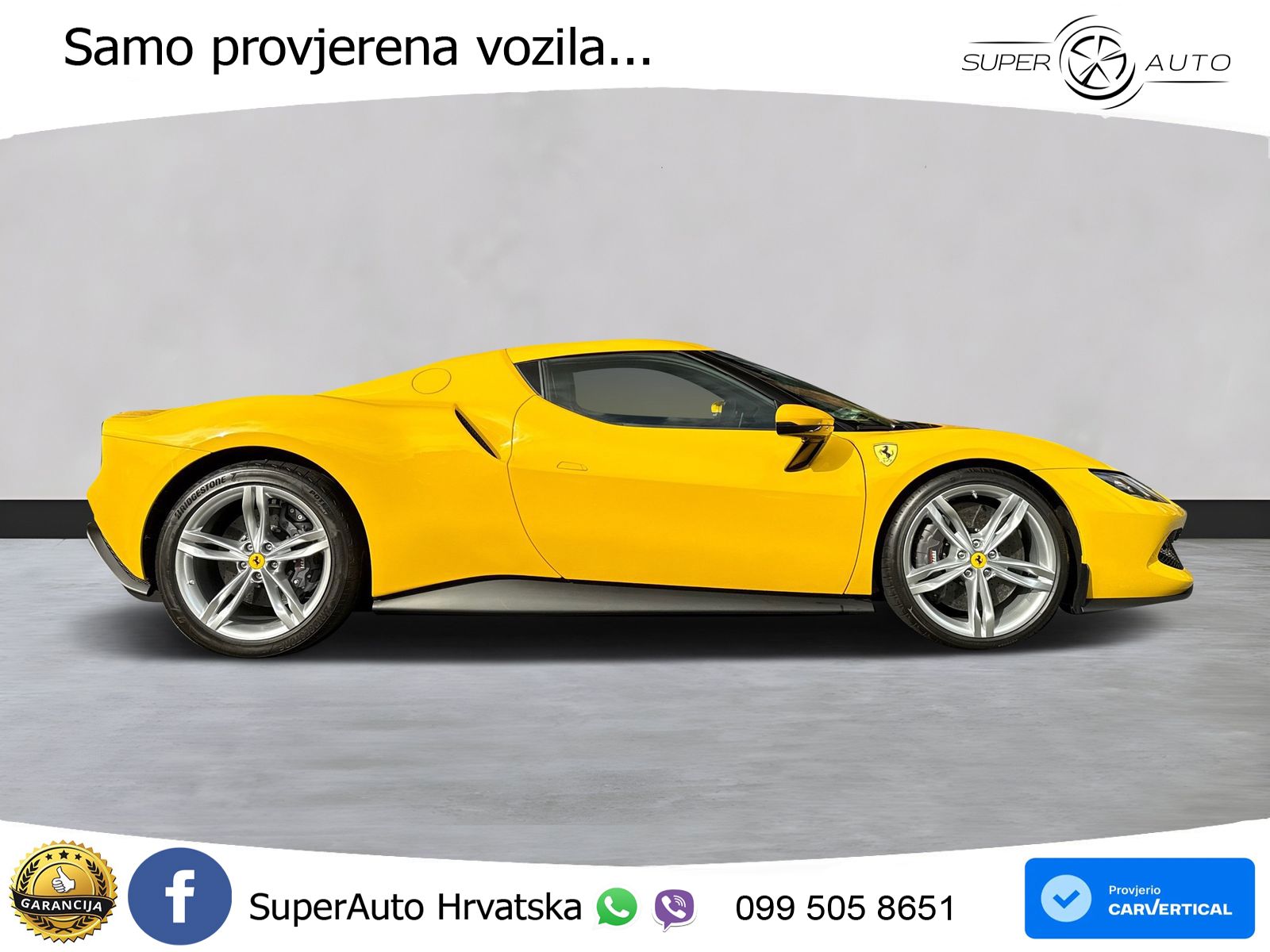 Ferrari 296 GTB 3.0 V6 (830 KS) F1 DCT