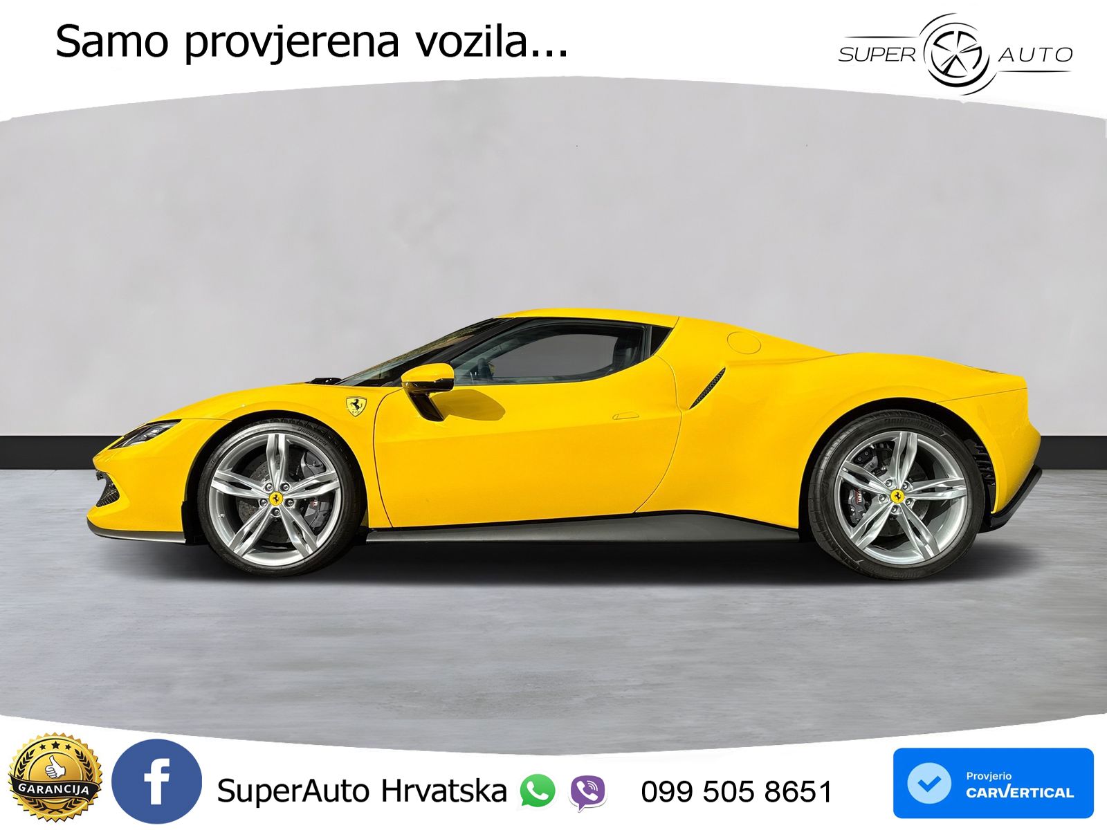 Ferrari 296 GTB 3.0 V6 (830 KS) F1 DCT