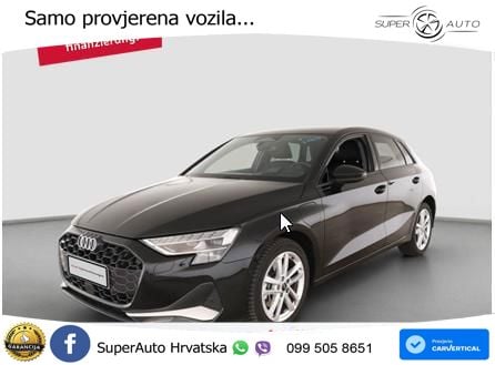 Audi A3 40 TFSIe (204 KS) S tronic advanced LED+GR SJED+ACC