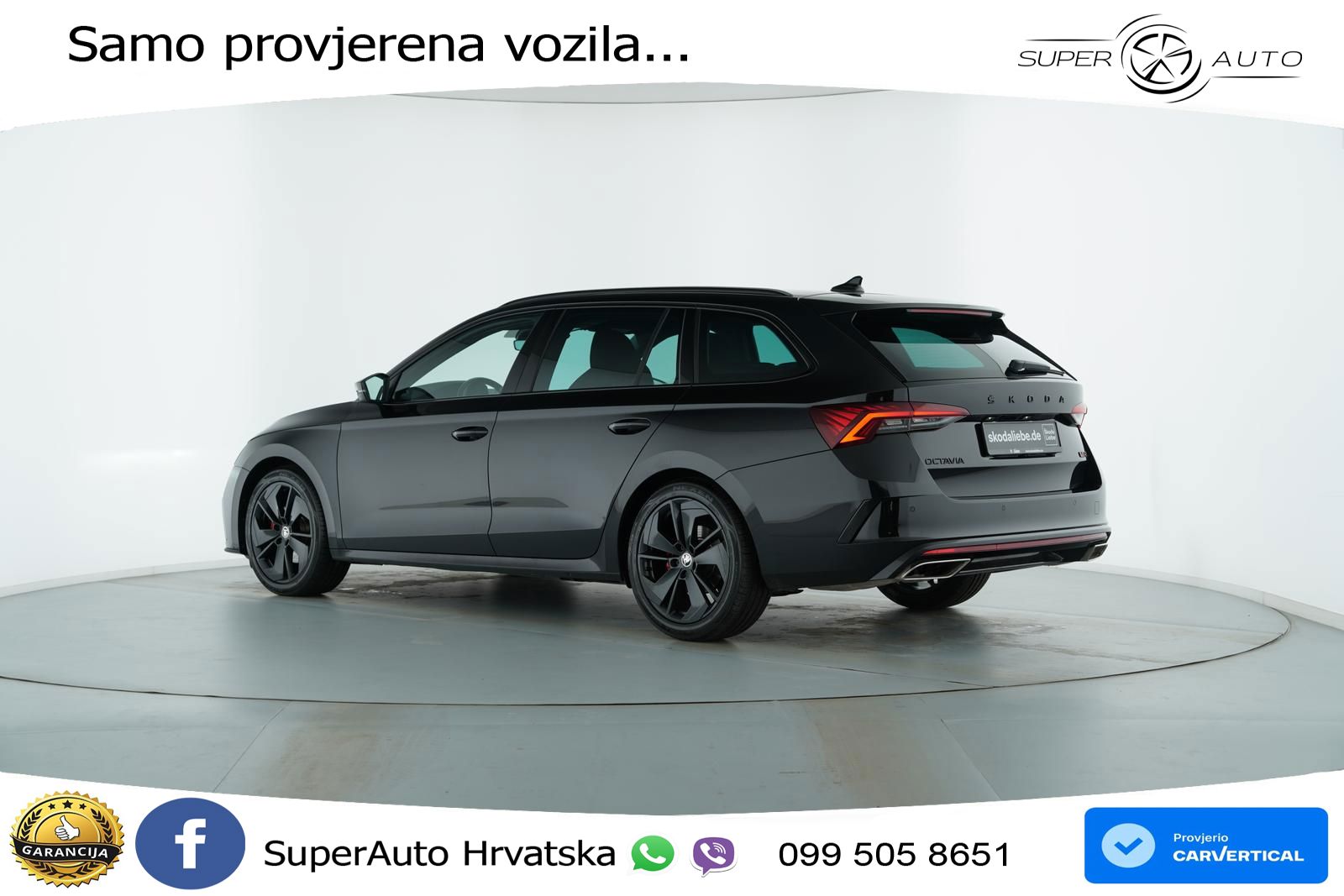 Škoda Octavia Combi RS 2.0 TDI (200 KS) DSG