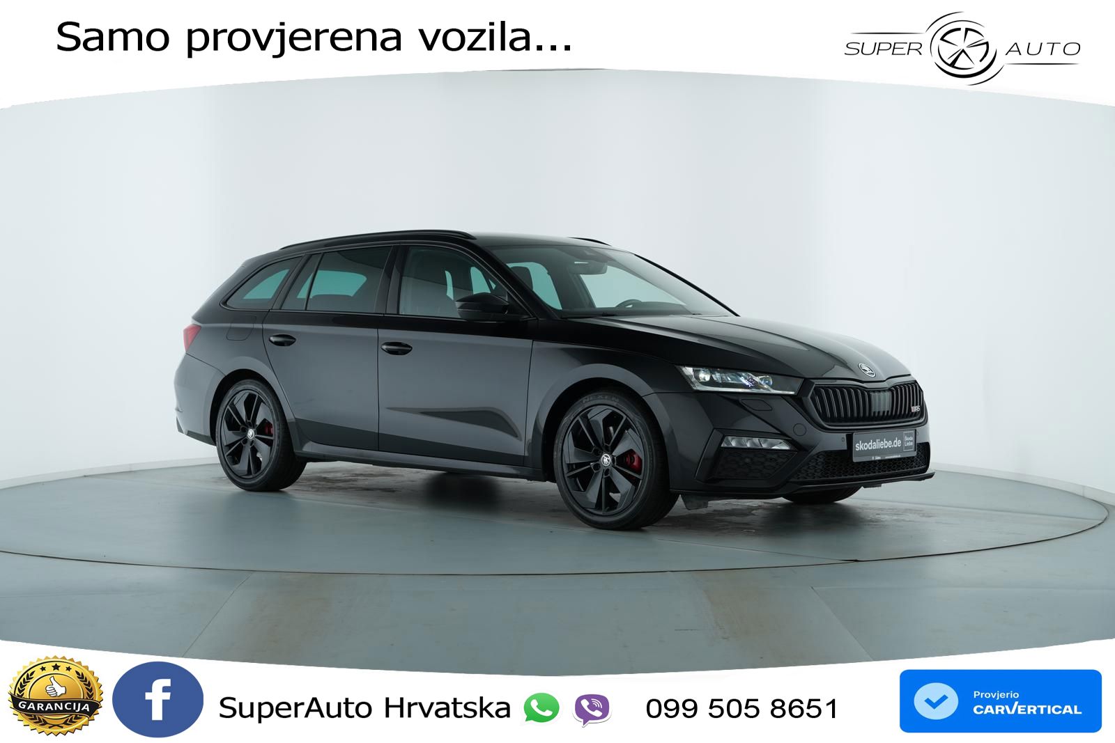 Škoda Octavia Combi RS 2.0 TDI (200 KS) DSG